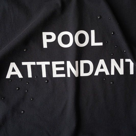 paratrait/ POOL ATTENDANT T "BLACK"