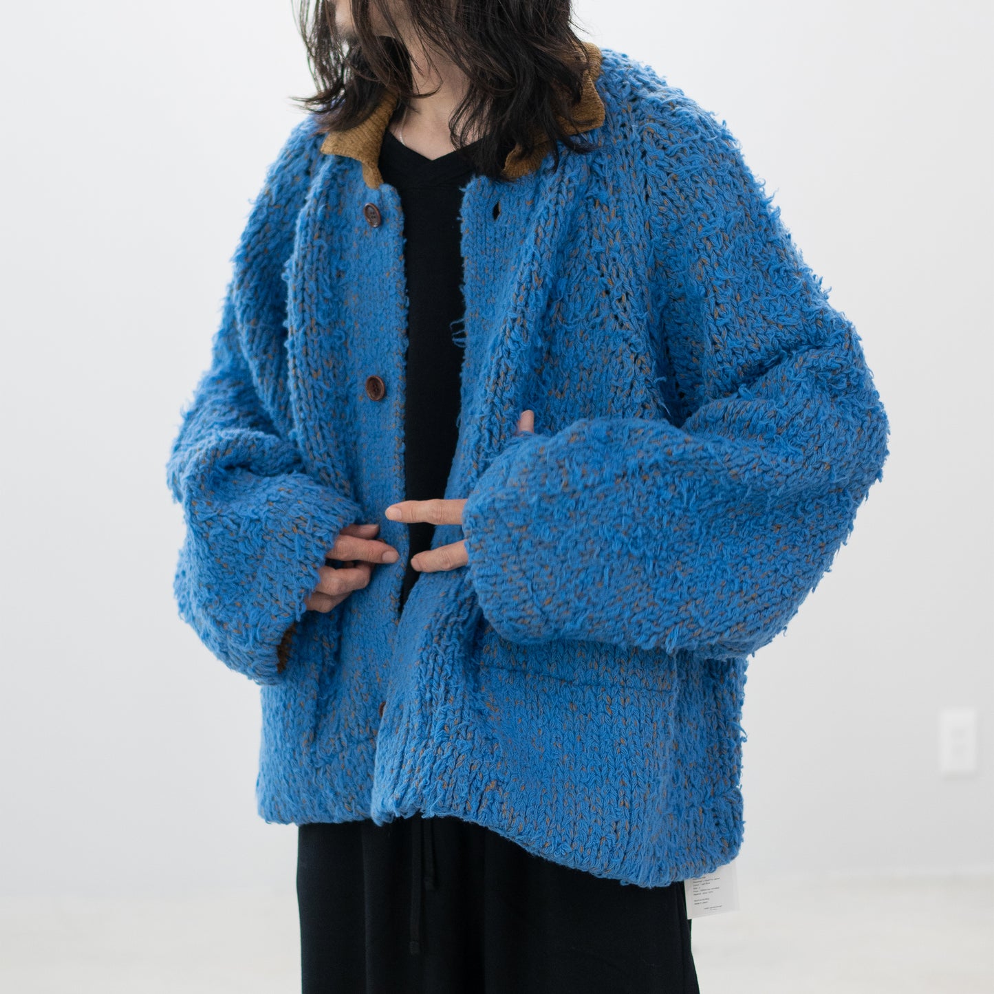 Kota Gushiken/ Fisherman’s Wool Fur Jacket "Light Blue"