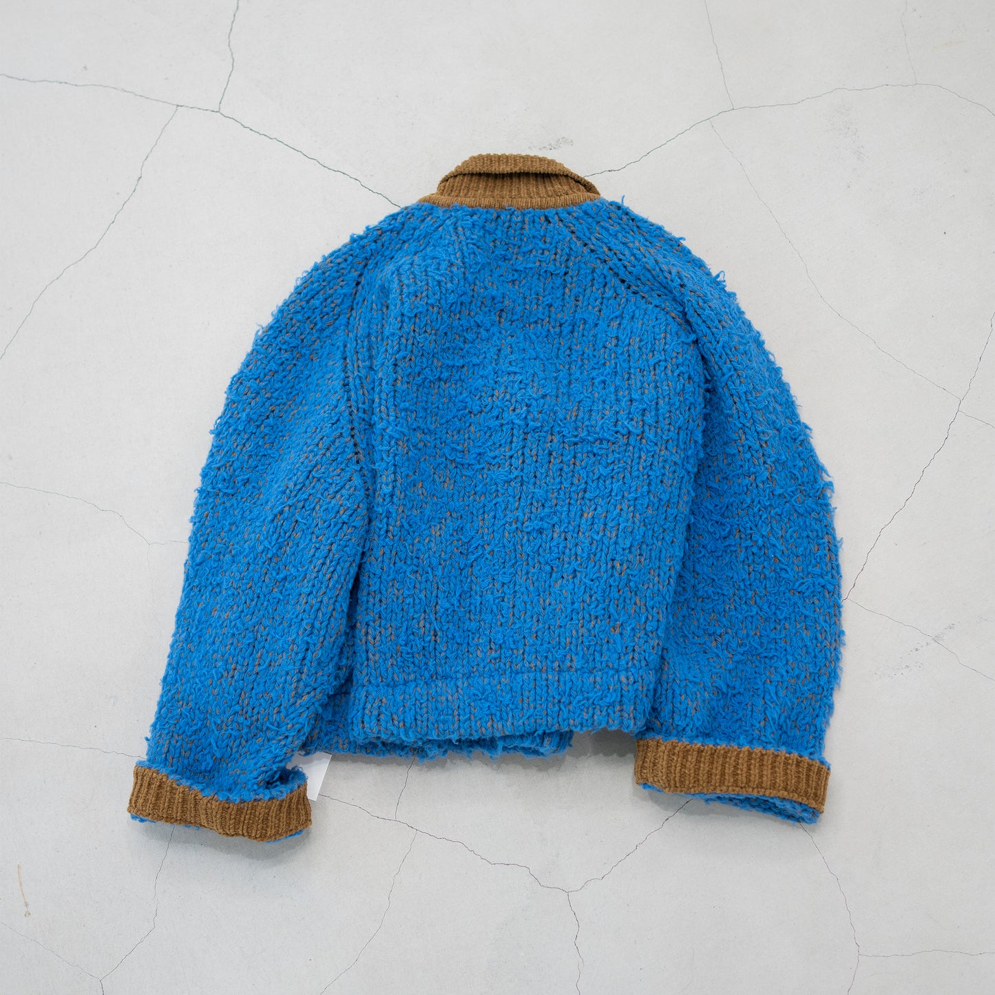 Kota Gushiken/ Fisherman’s Wool Fur Jacket "Light Blue"