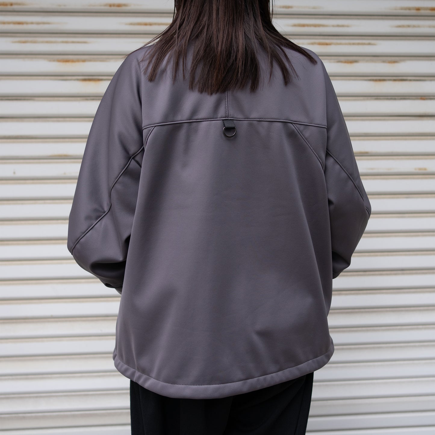 Afiit / SHELL JACKET "CHARCOAL"