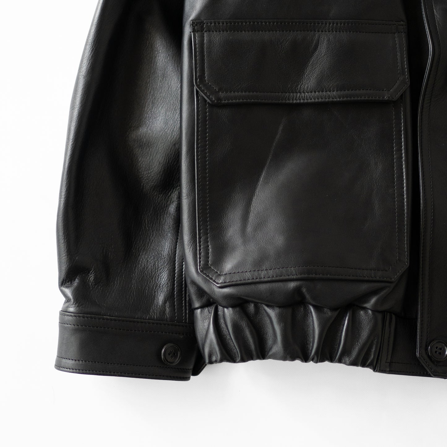 ENCOMING/ TWO POCKET FOG JACKET "BLACK"