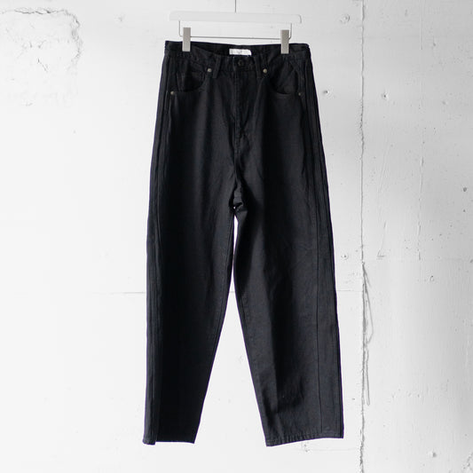 ROTOL/ TRIPLE SEAMS 6P BLACK DENIM WASHED "BLACK"