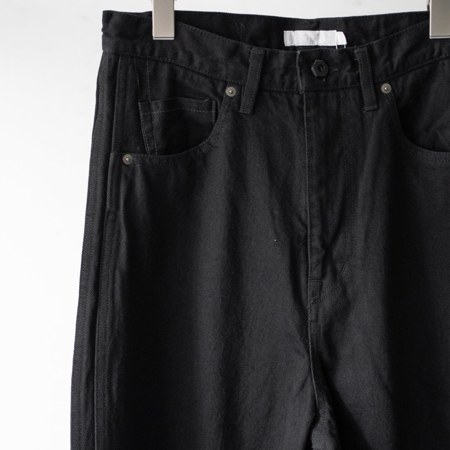 ROTOL/ TRIPLE SEAMS 6P BLACK DENIM WASHED "BLACK"