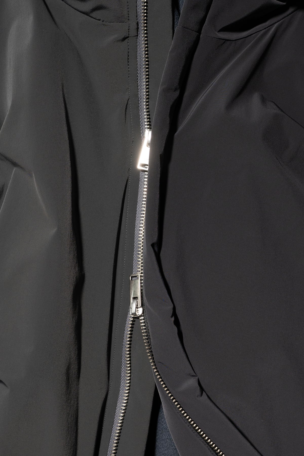 YOKE/ Nylon Puffer Stand Blouson "Black"
