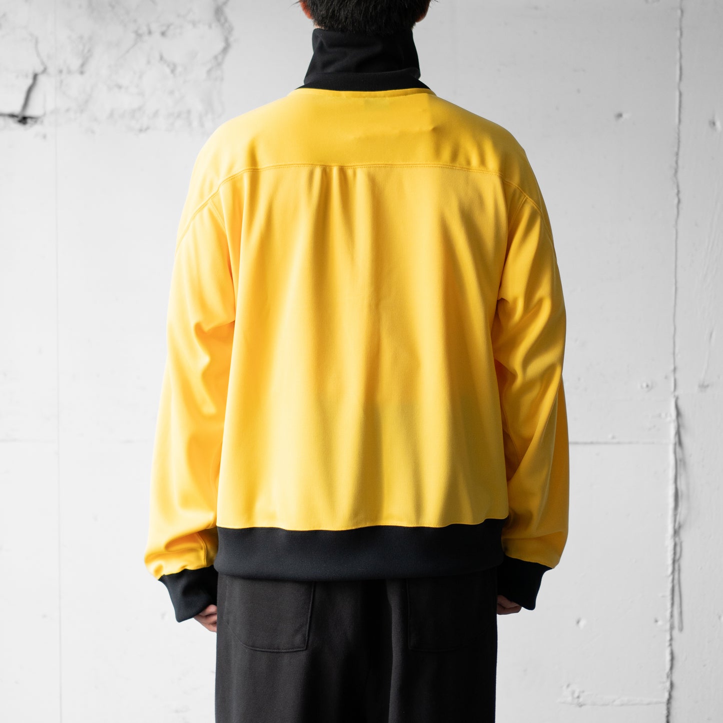 ANCELLM / DRIVERS TRACK JACKET "YELLOW"