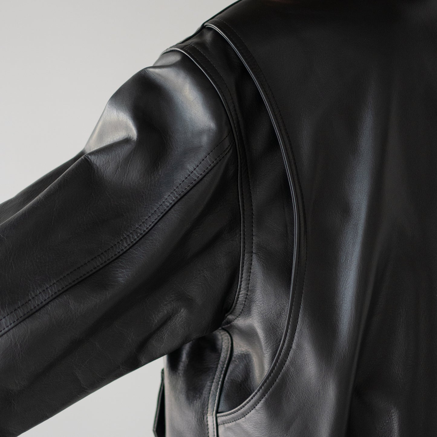 ENCOMING/ TWO POCKET FOG JACKET "BLACK"