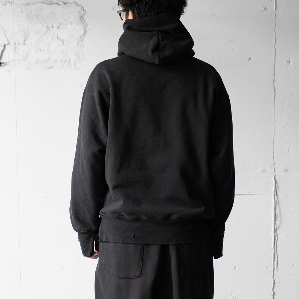 ANCELLM / -ex- NEW YEAR SWEAT HOODIE "SNAKE BLACK"