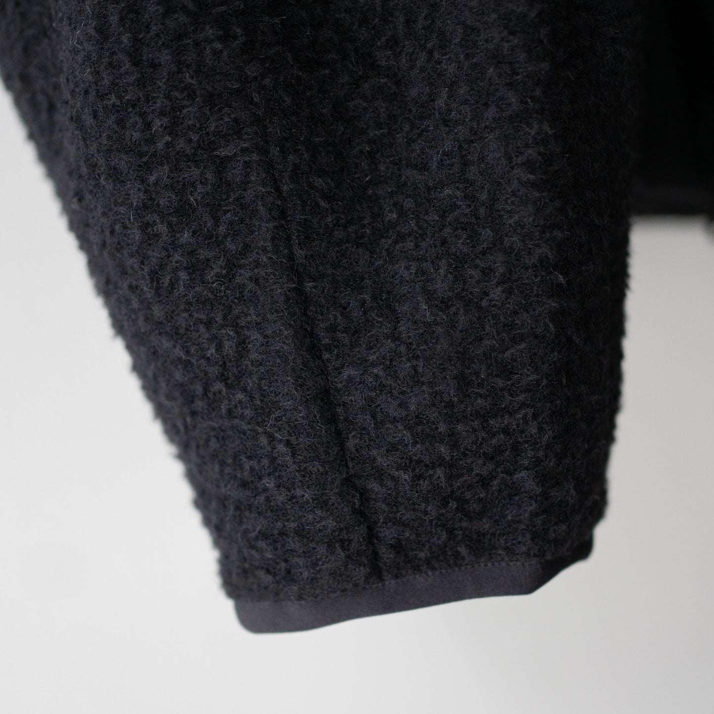 F/CE. /  NAPPING WOOL ASYMMETRY SHORT JACKET "Black"