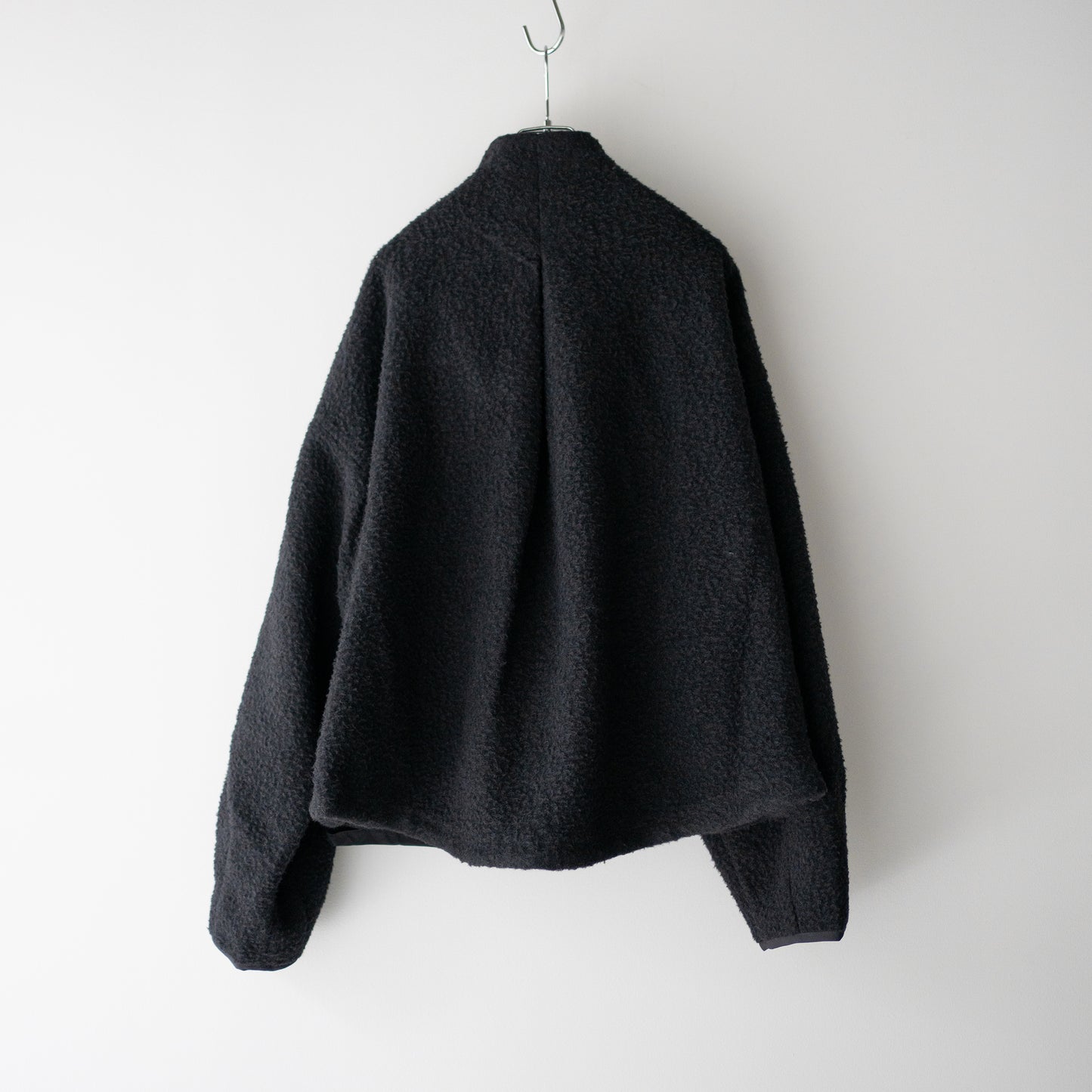F/CE. /  NAPPING WOOL ASYMMETRY SHORT JACKET "Black"
