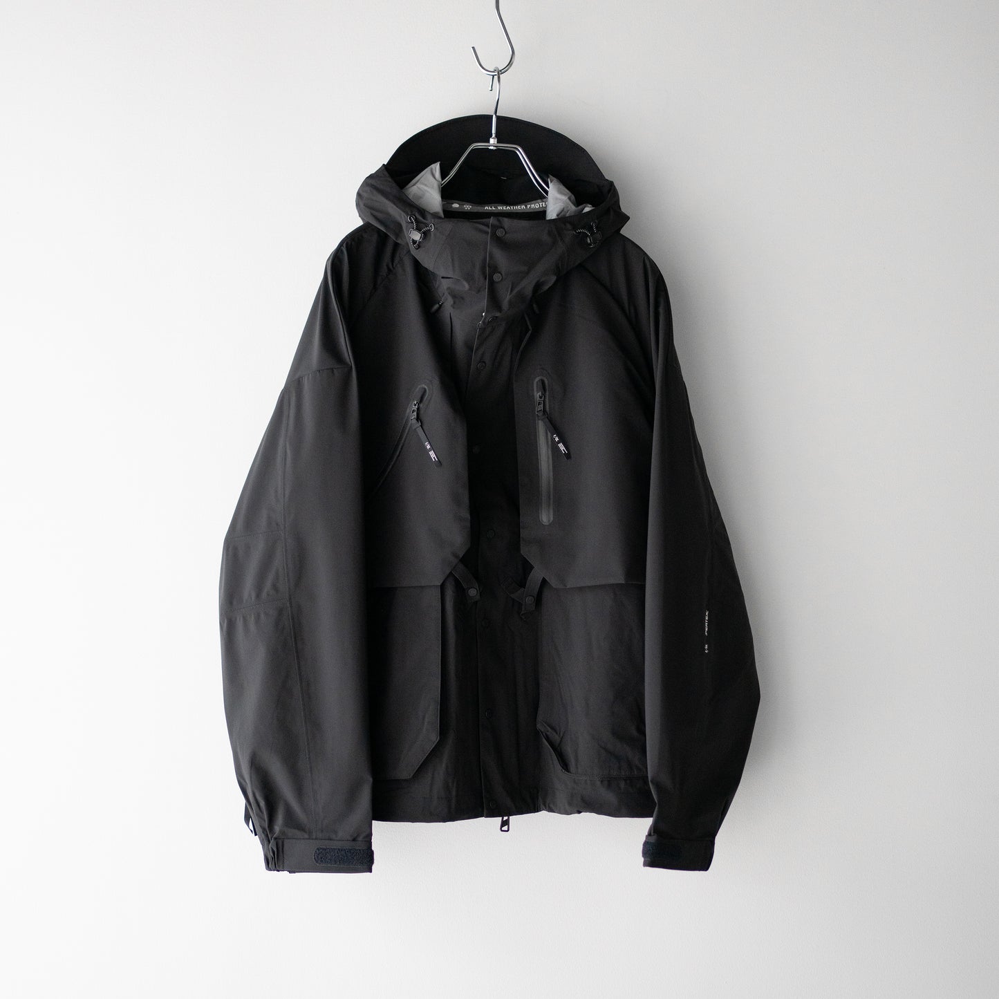 F/CE. /  PERTEX ALL-WEATHER MOUNTAIN SHELL "Black"