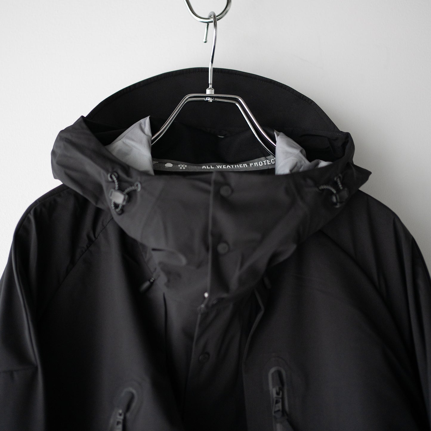 F/CE. /  PERTEX ALL-WEATHER MOUNTAIN SHELL "Black"