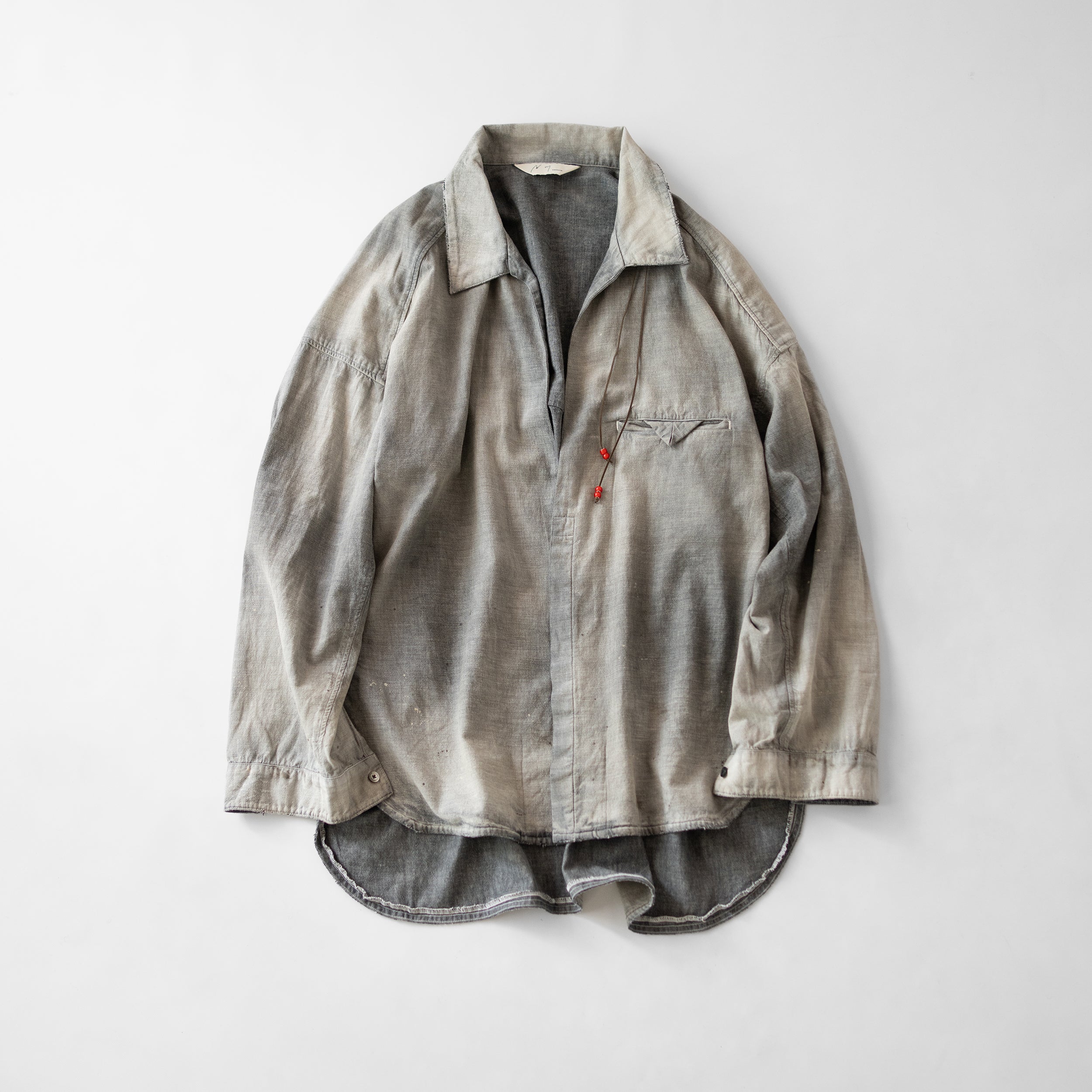 ancellm attic別注ロンT 茄子紺 ancellm attic別注ロンT 茄子紺 - メルカリ