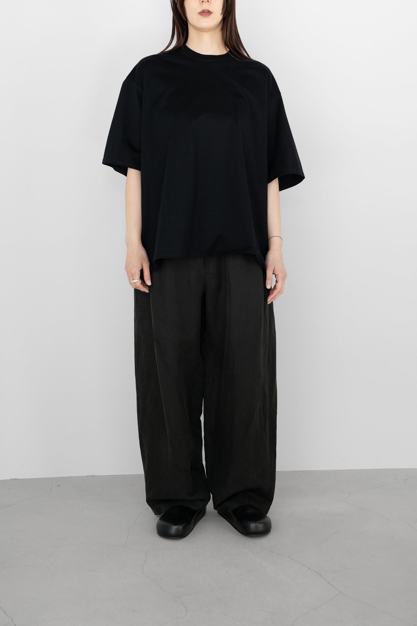 Antwort / COTTON JERSEY S/S TEE "BLACK"
