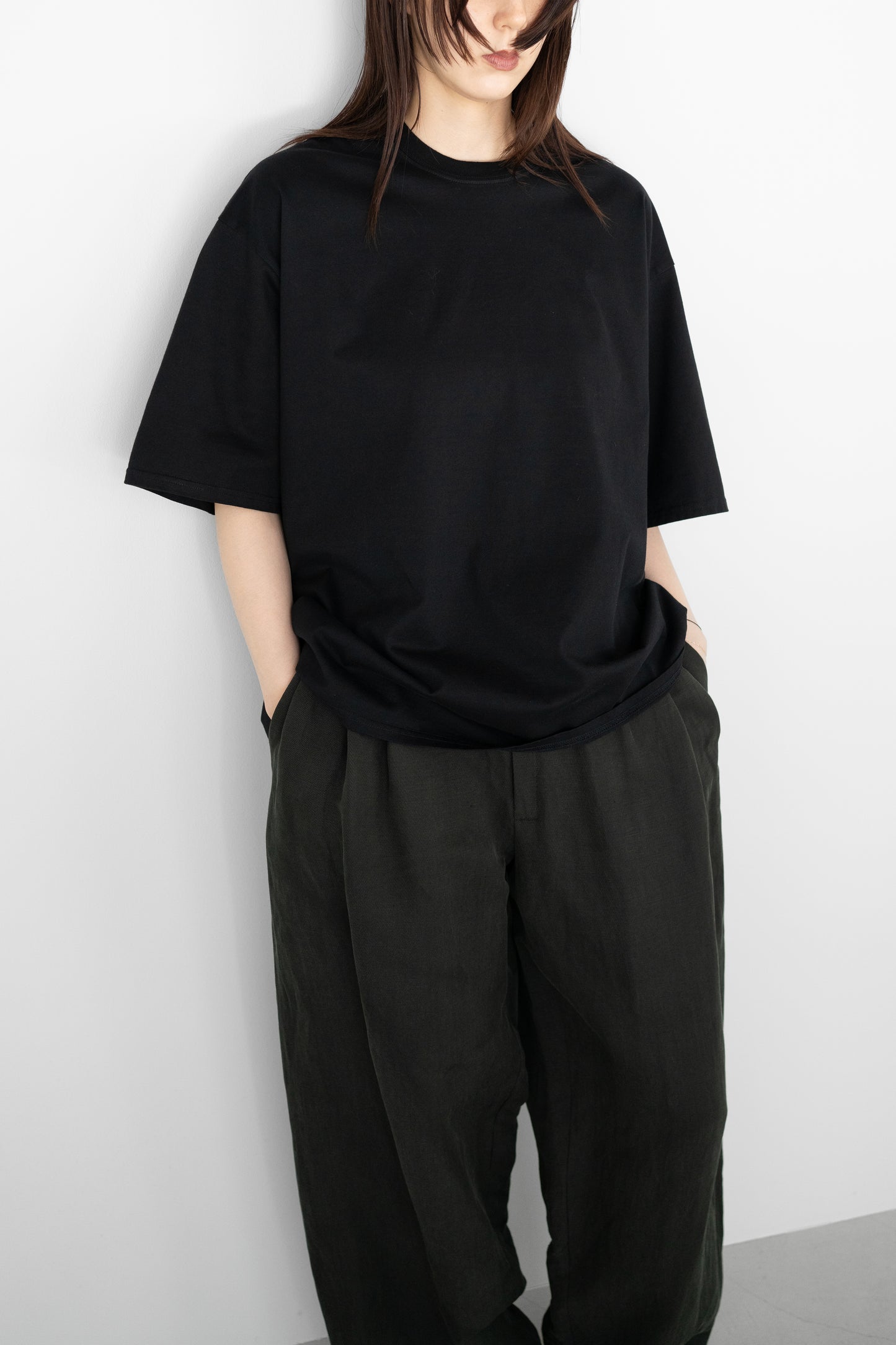 Antwort / COTTON JERSEY S/S TEE "BLACK"