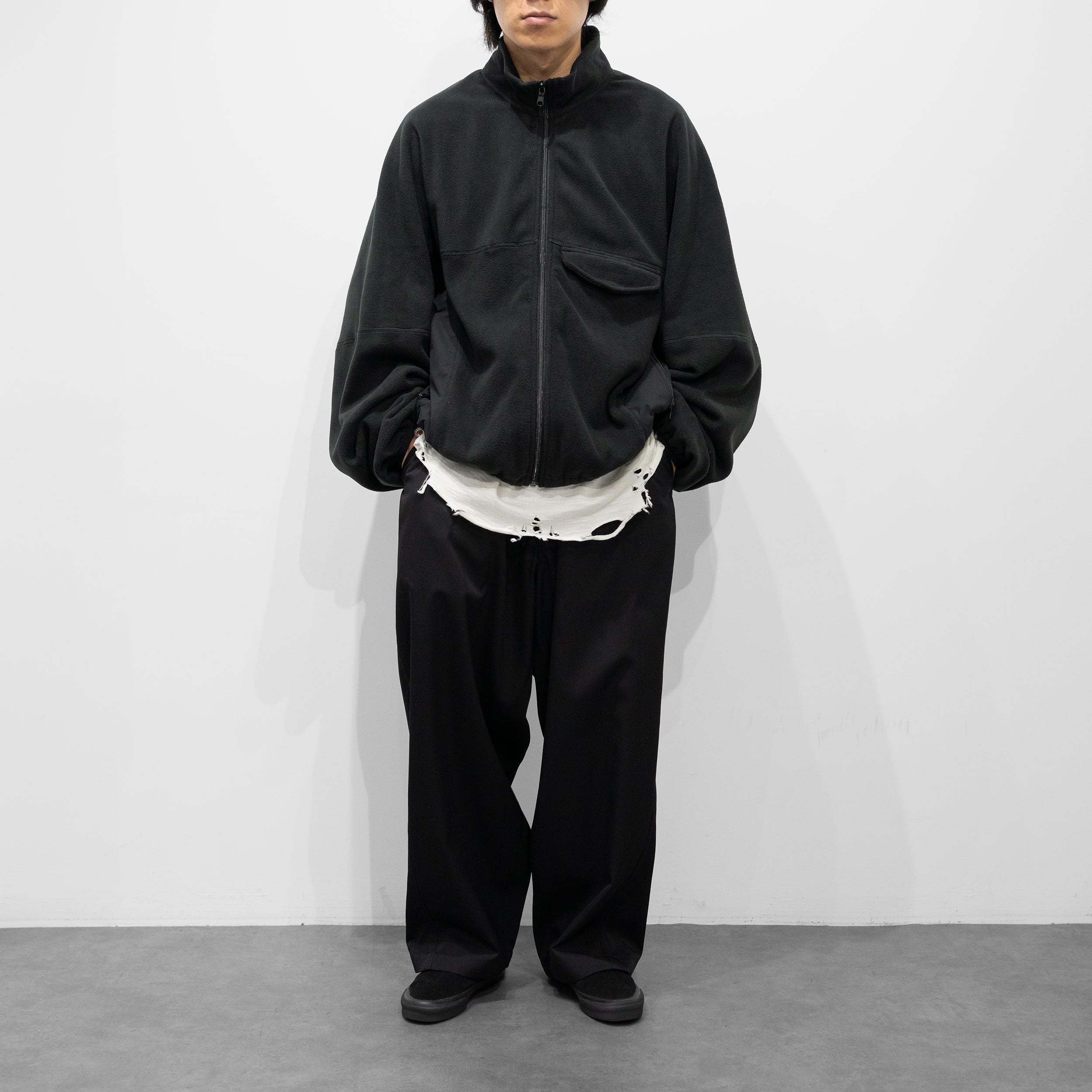 ANCELLM/アンセルム/VELOUR SWITCHING JACKET(506678223 ANCELLM/アンセルム/VELOUR SWITCHING JACKET(506678223