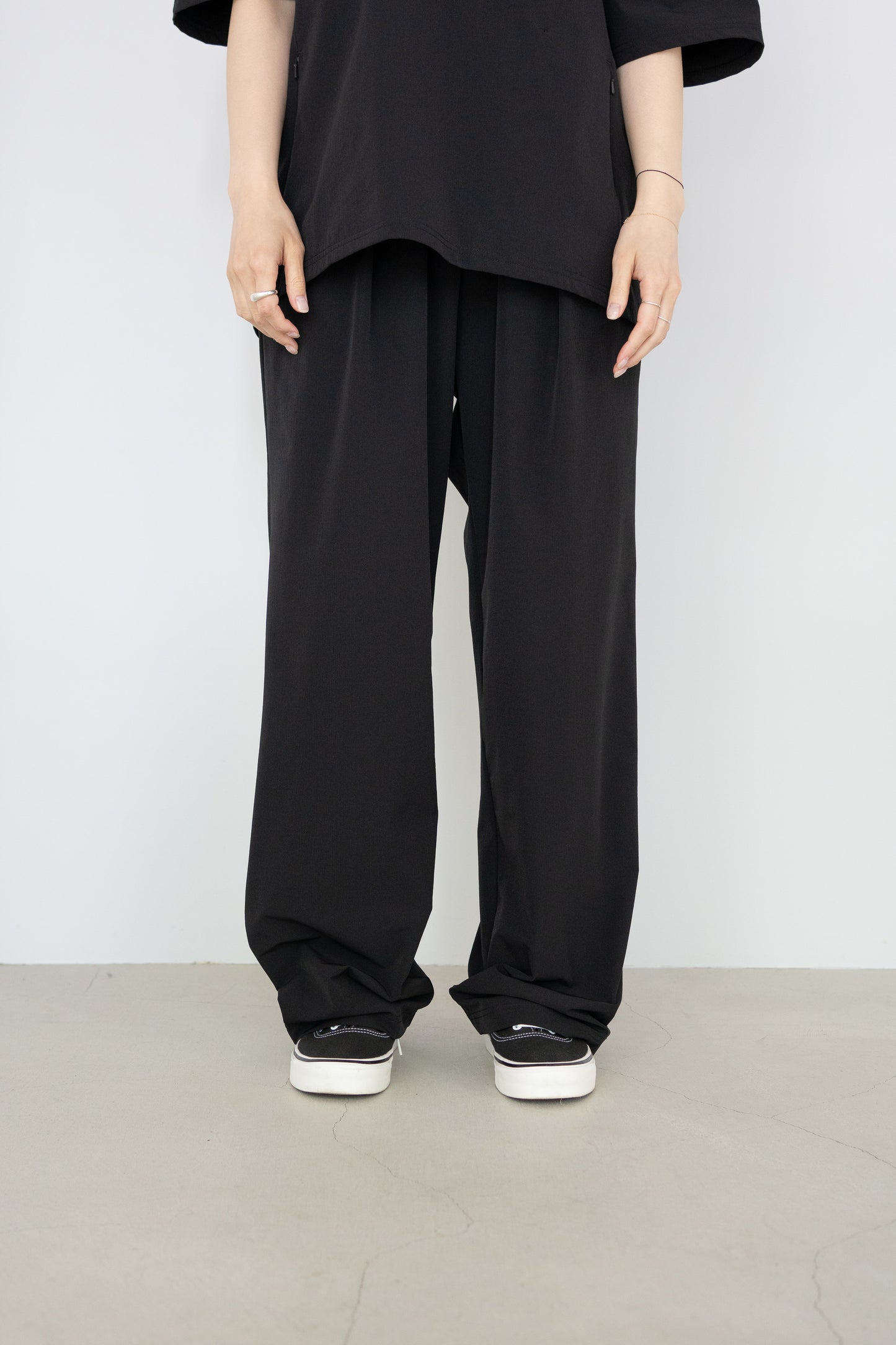 F/CE. /  AMPHIBIOUS RELAX PANTS "Black"