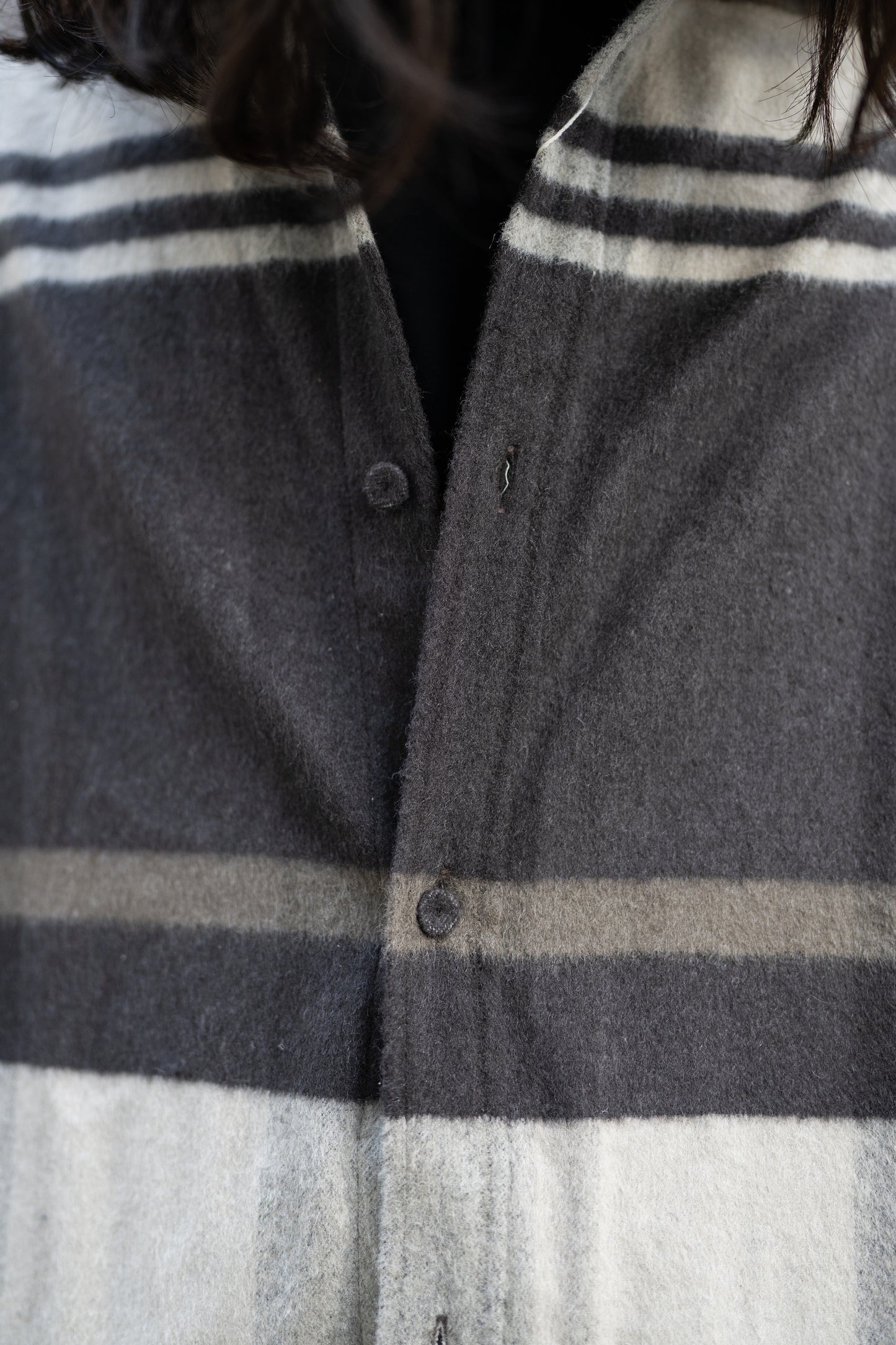 SEEALL/ EXTRAOVER SHIRTS "NATURAL PLAID"