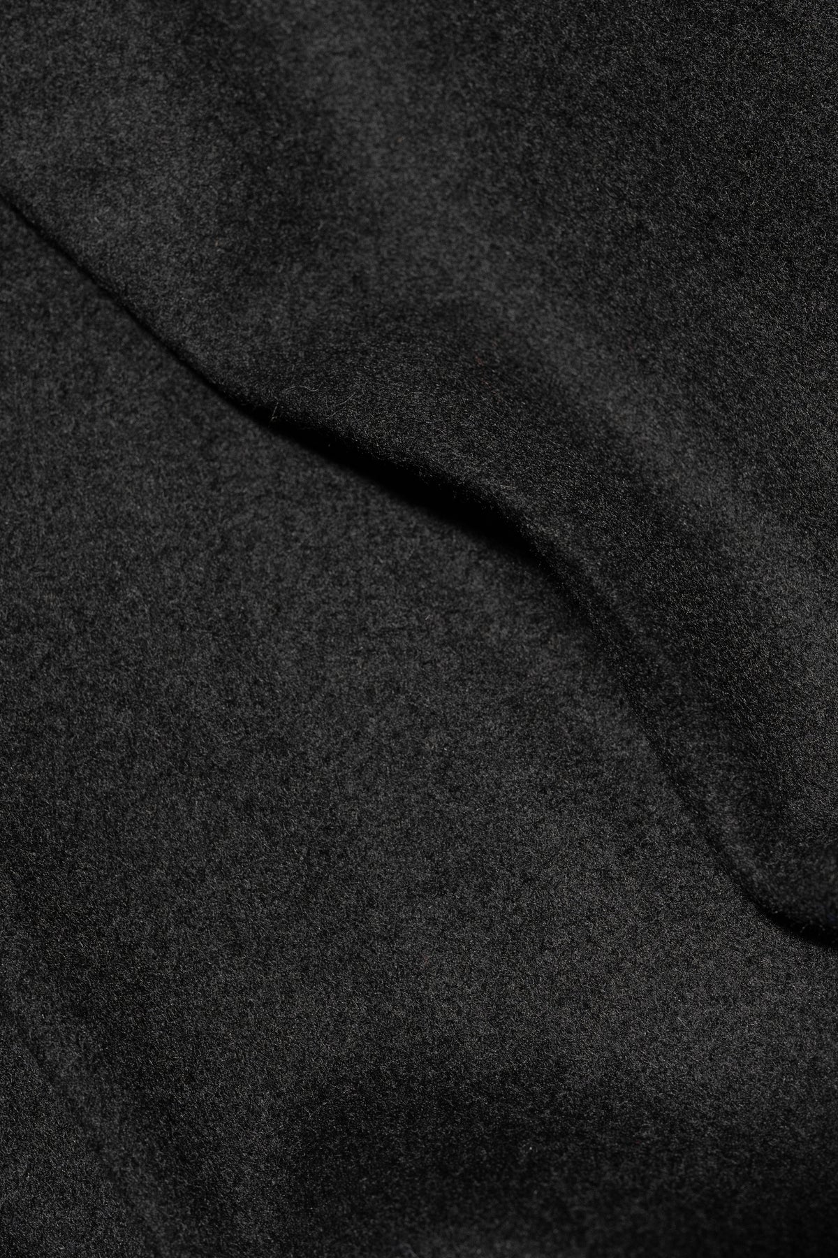 Blanc YM/ Lamds Wool Trousers "BLACK"