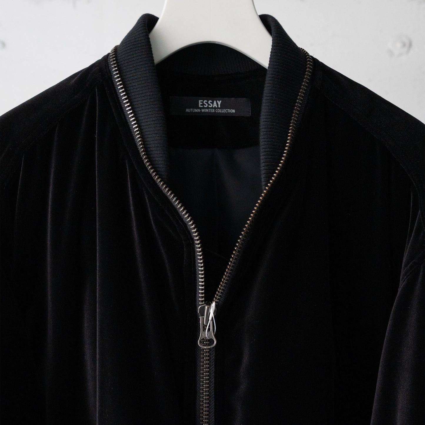 ESSAY/ MA-1 RISING ZIP JACKET "Black Velvet"