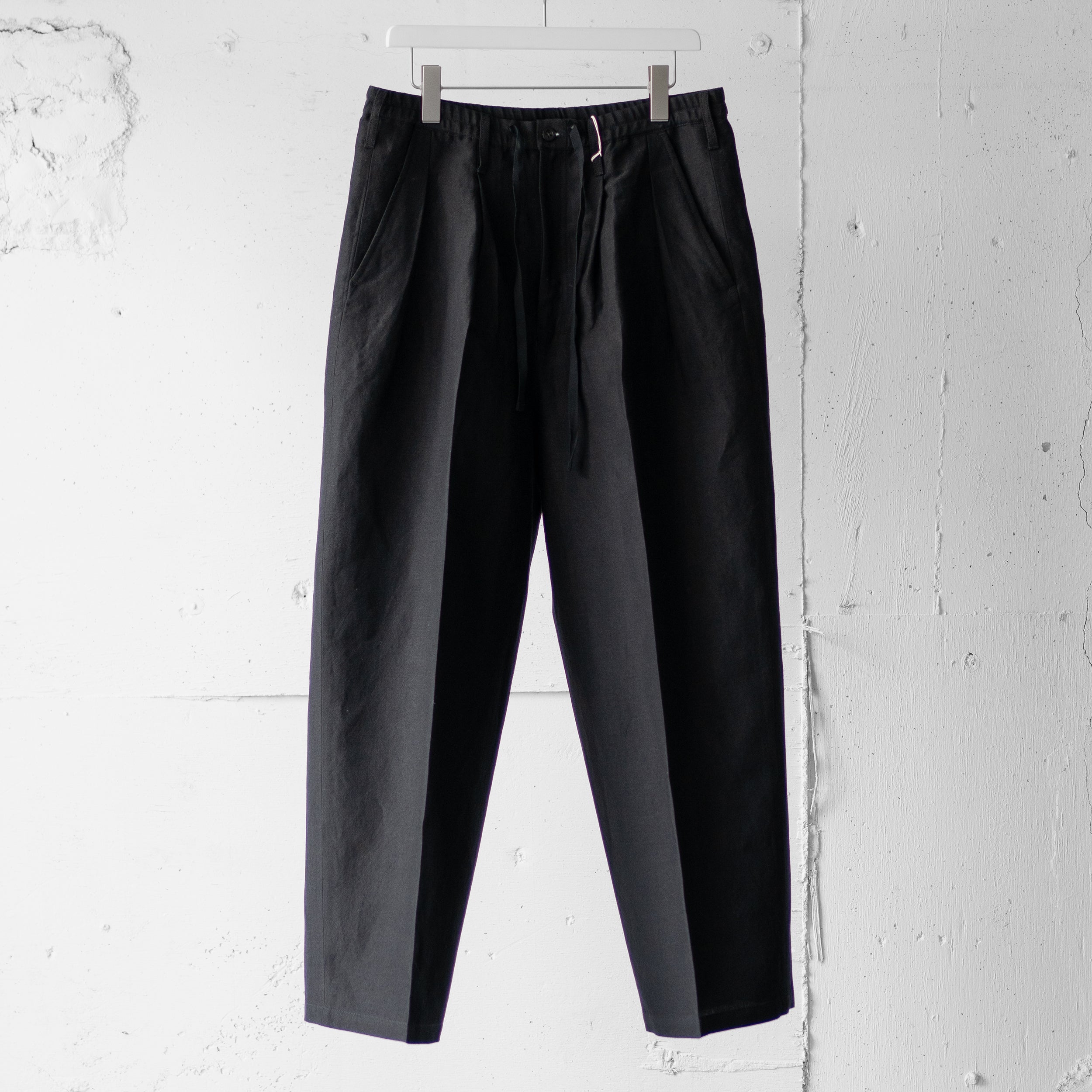 ANCELLM W/L WIDE EASY TUCK SLACKS 25ss