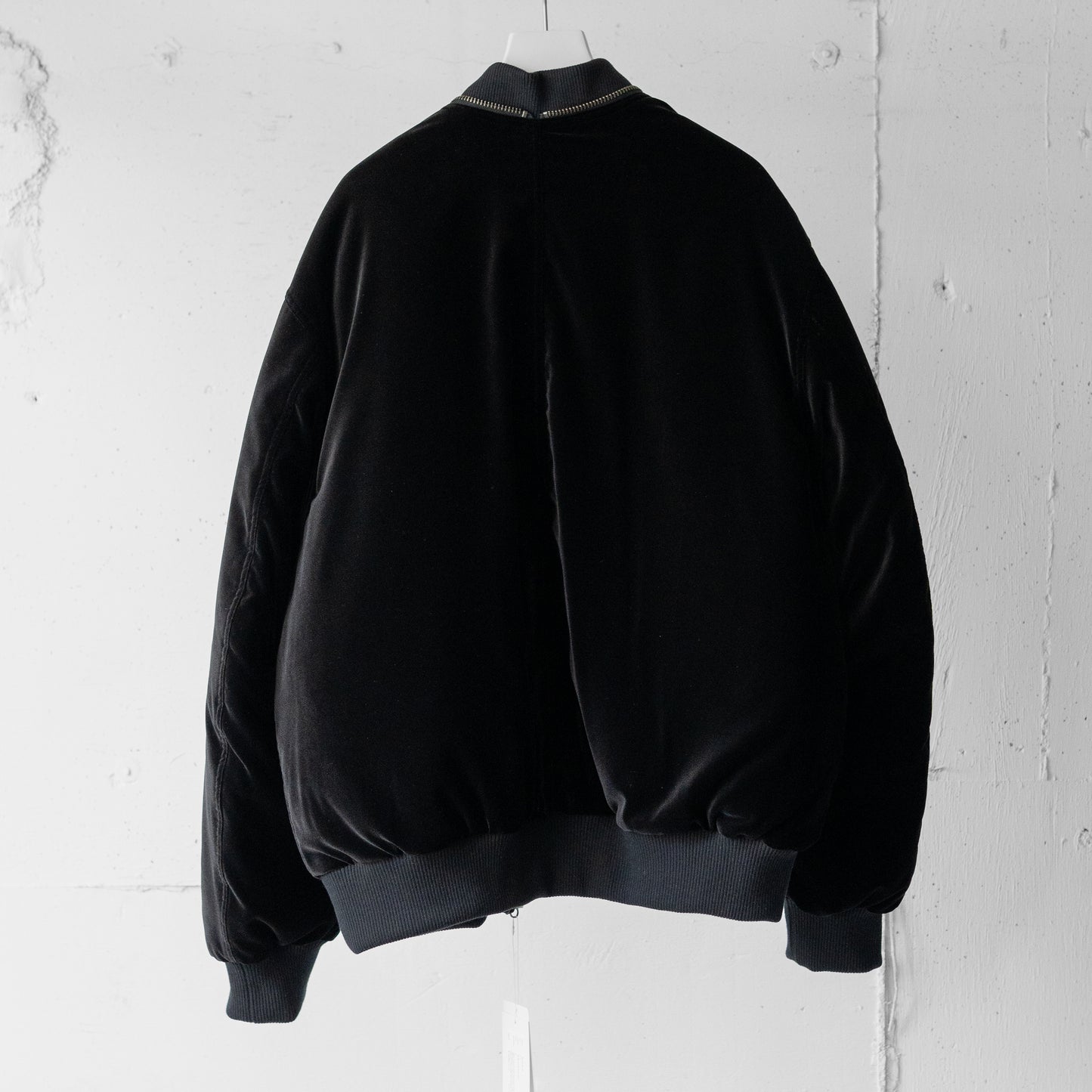 ESSAY/ MA-1 RISING ZIP JACKET "Black Velvet"