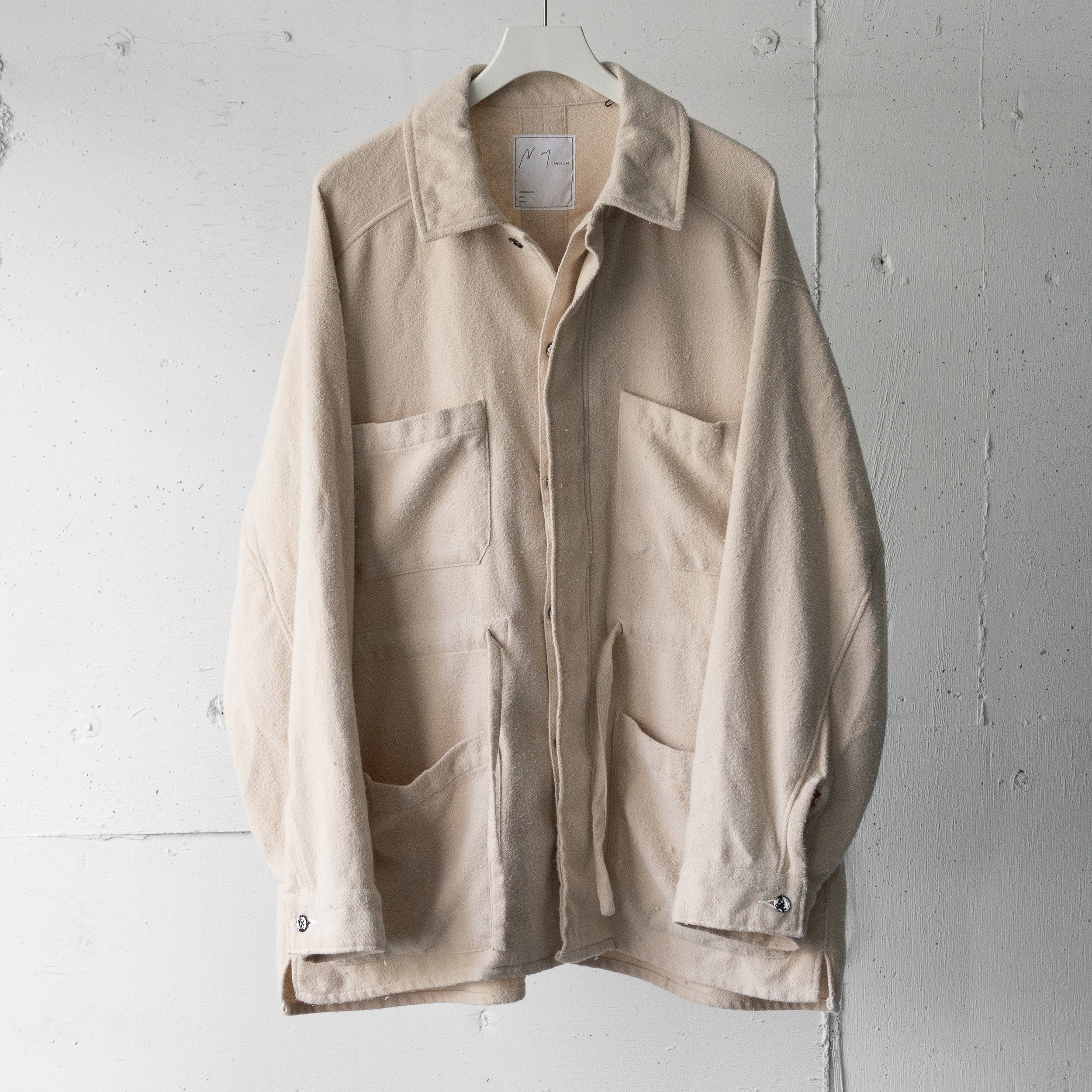 ANCELLM(アンセルム) / PILLING SHIRT JACKET 