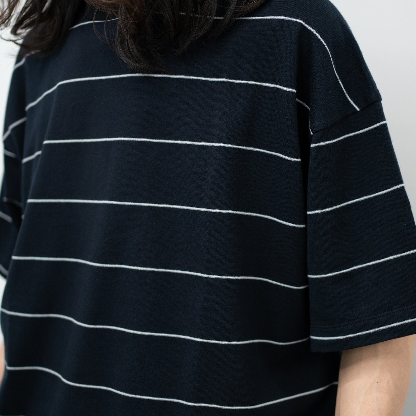 ROTOL/ LUMIFLECT BORDER SHORT SLEEVE TEE "BLACK"