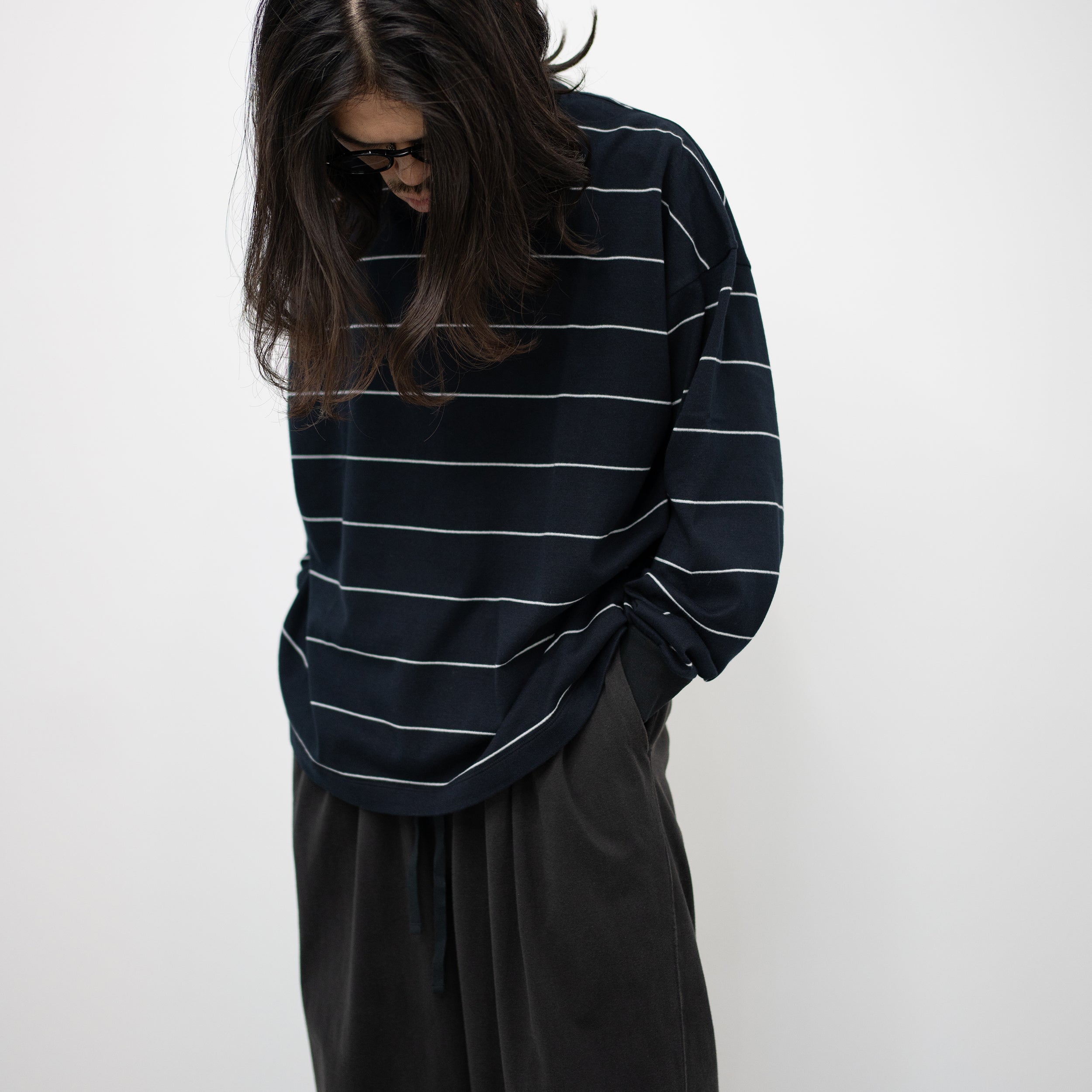 ROTOL(ロトル)/ LUMIFLECT BORDER SHORT SLEEVE TEE 