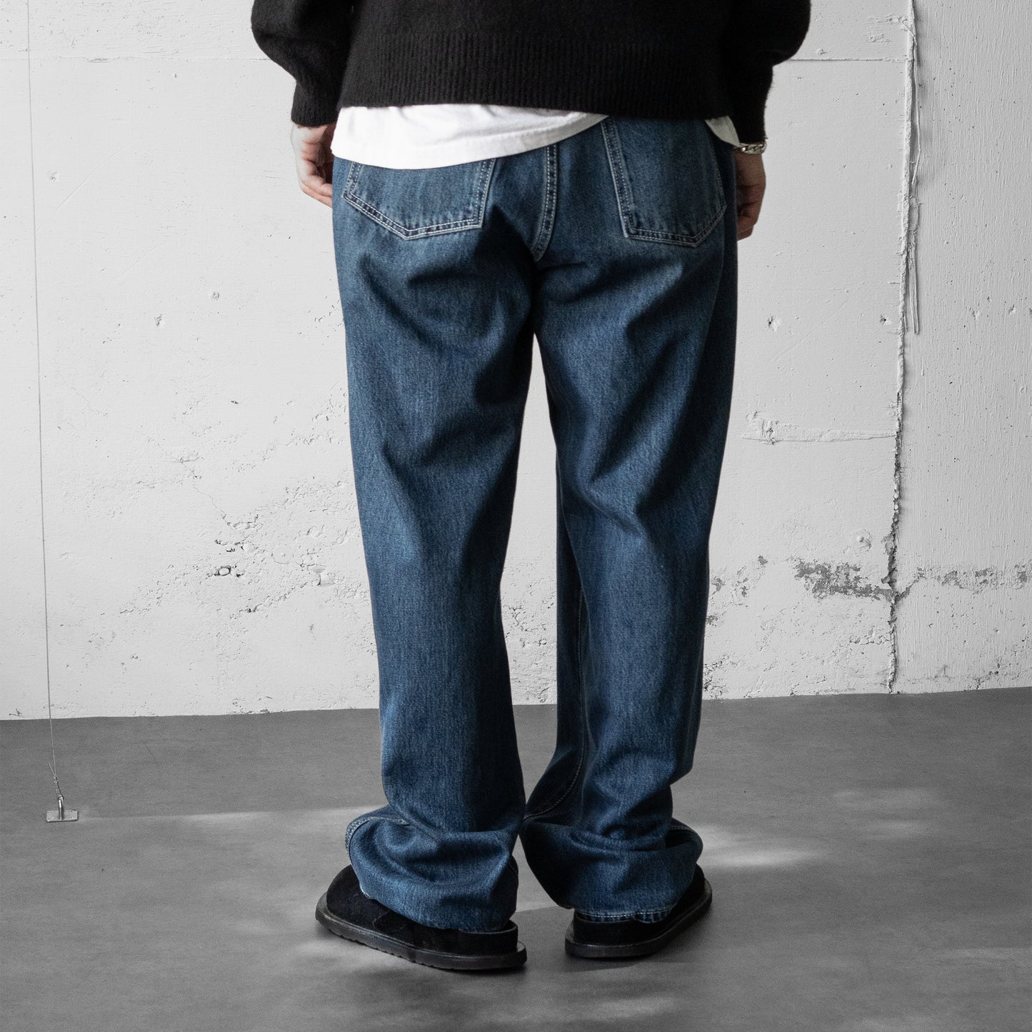 NEITHERS/ Frontman Denim Pants "Washed Blue"