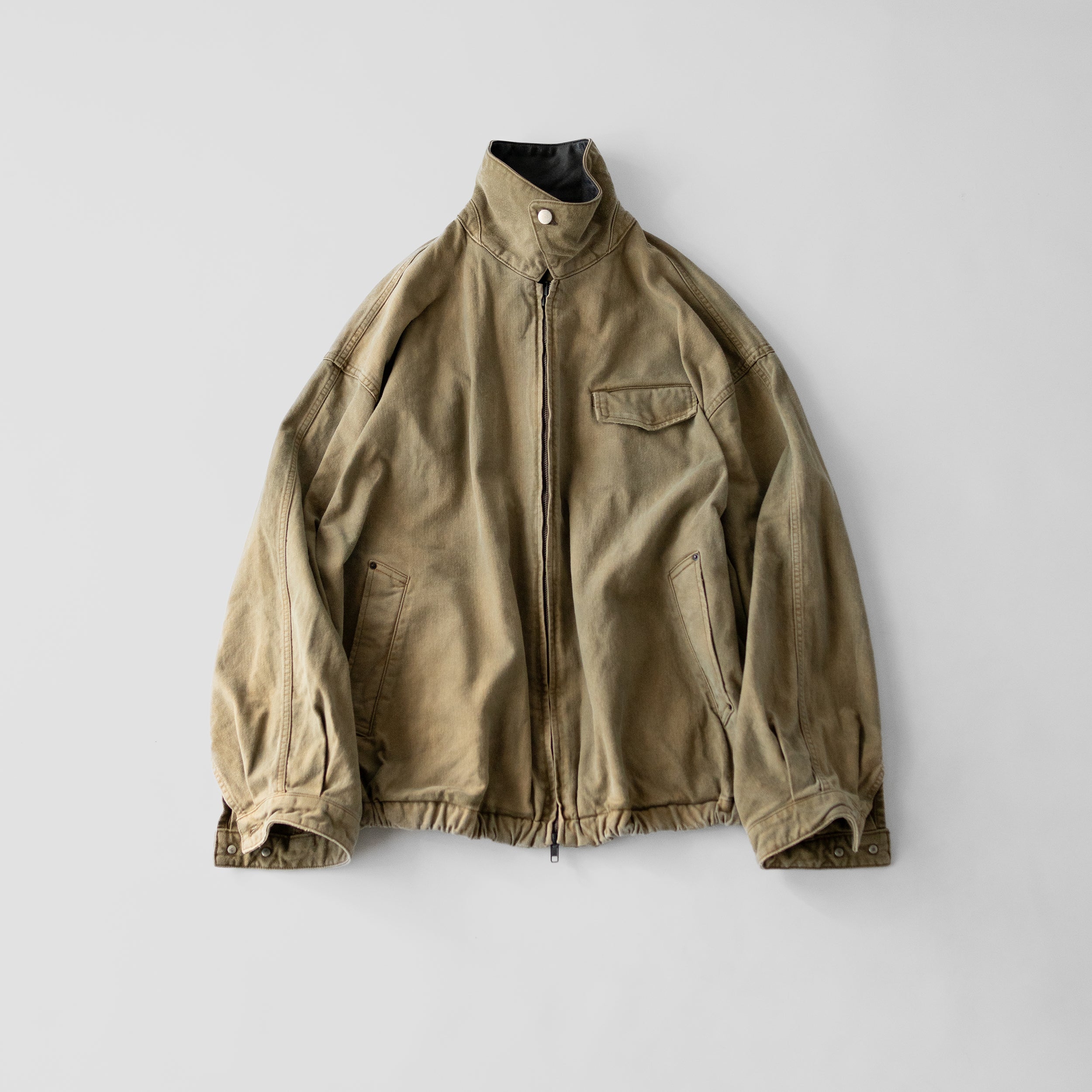 ssstein(シュタイン)/ SULFUR DYED WHIP CORD VINTAGE ZIP