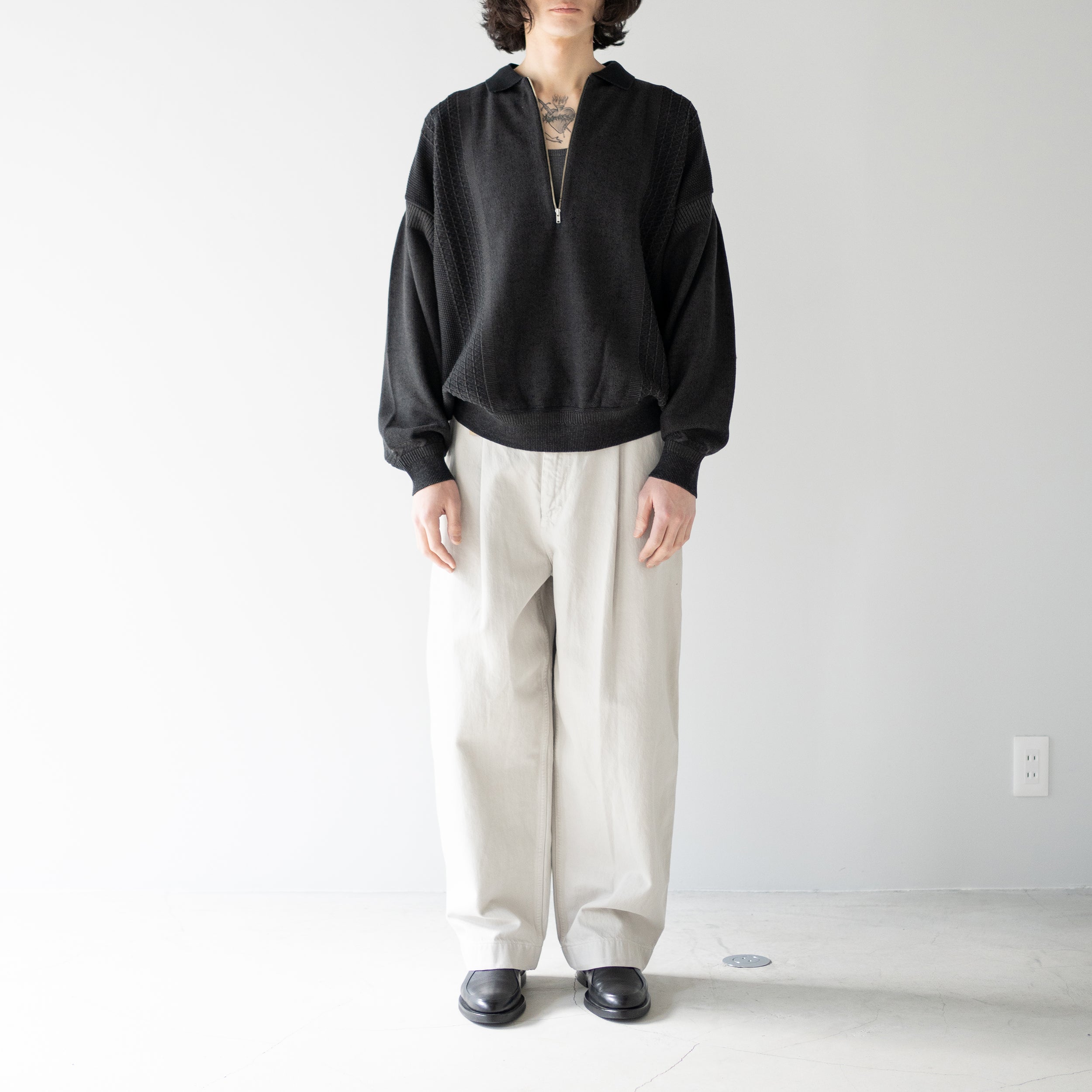 YASHIKI(ヤシキ) / Kanto Zip Polo 