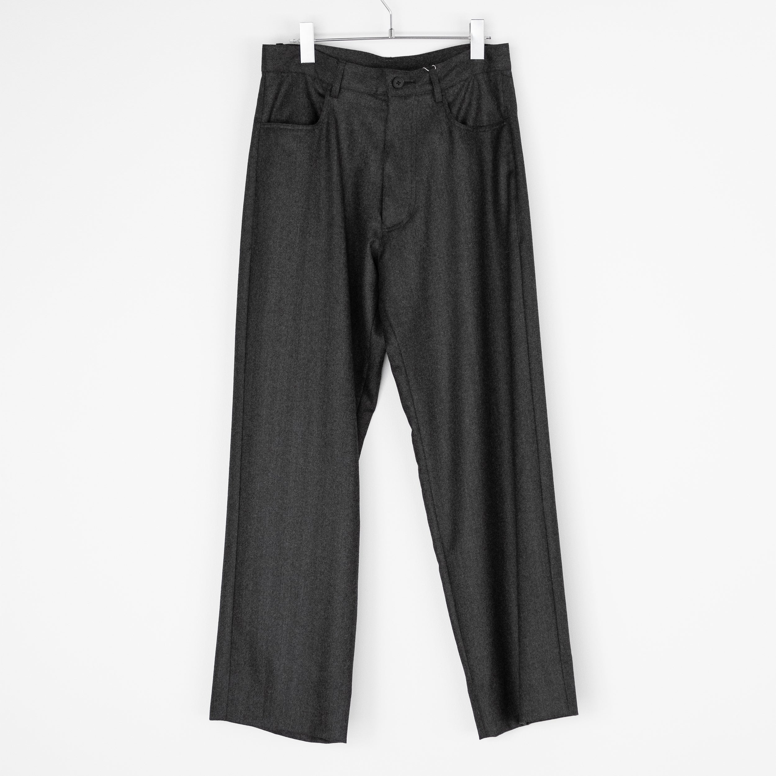 パンツ NONNOTTE 5 POCKET TROUSERS EXTRA WIDE nonnotte / ノノット / Draping 5-Tuck Wide Trousers【Nid