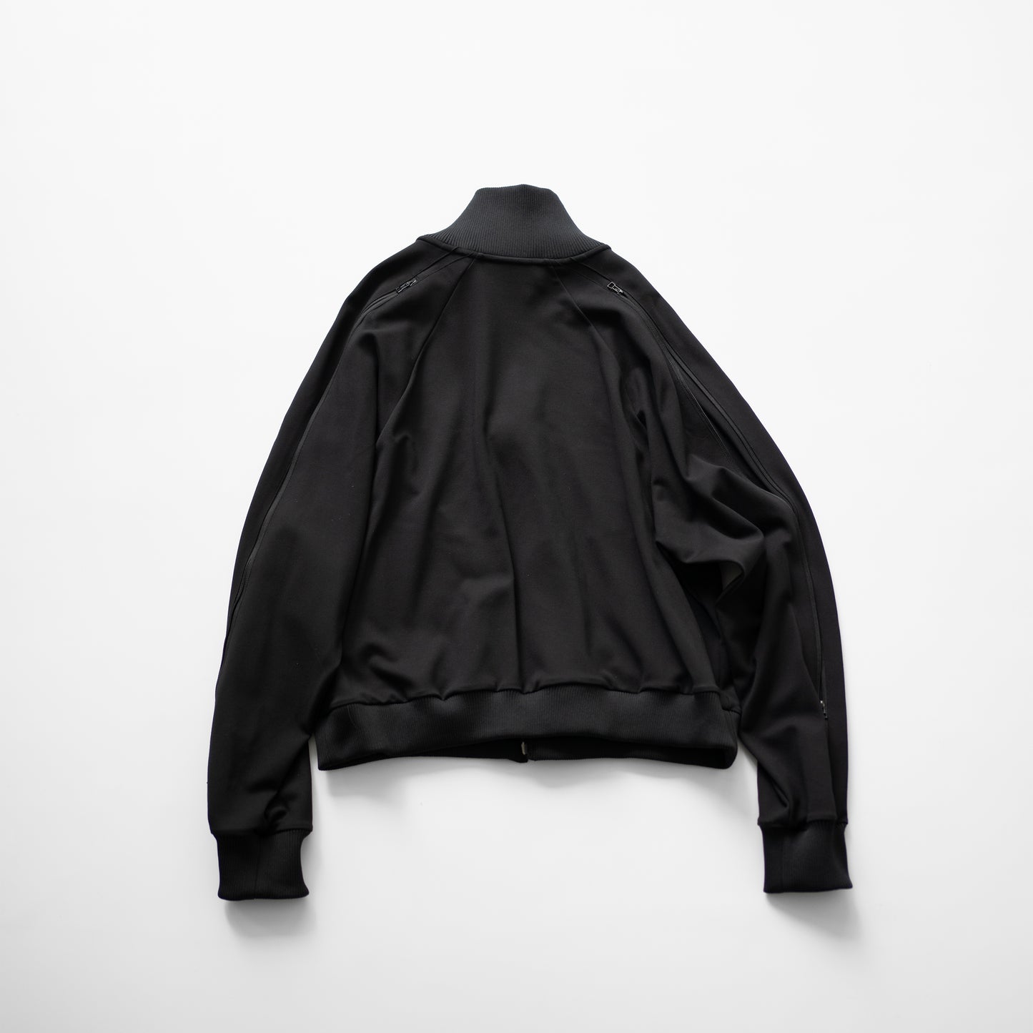 ROTOL/ DOUBLE ZIP TRACK JACKET "BLACK"