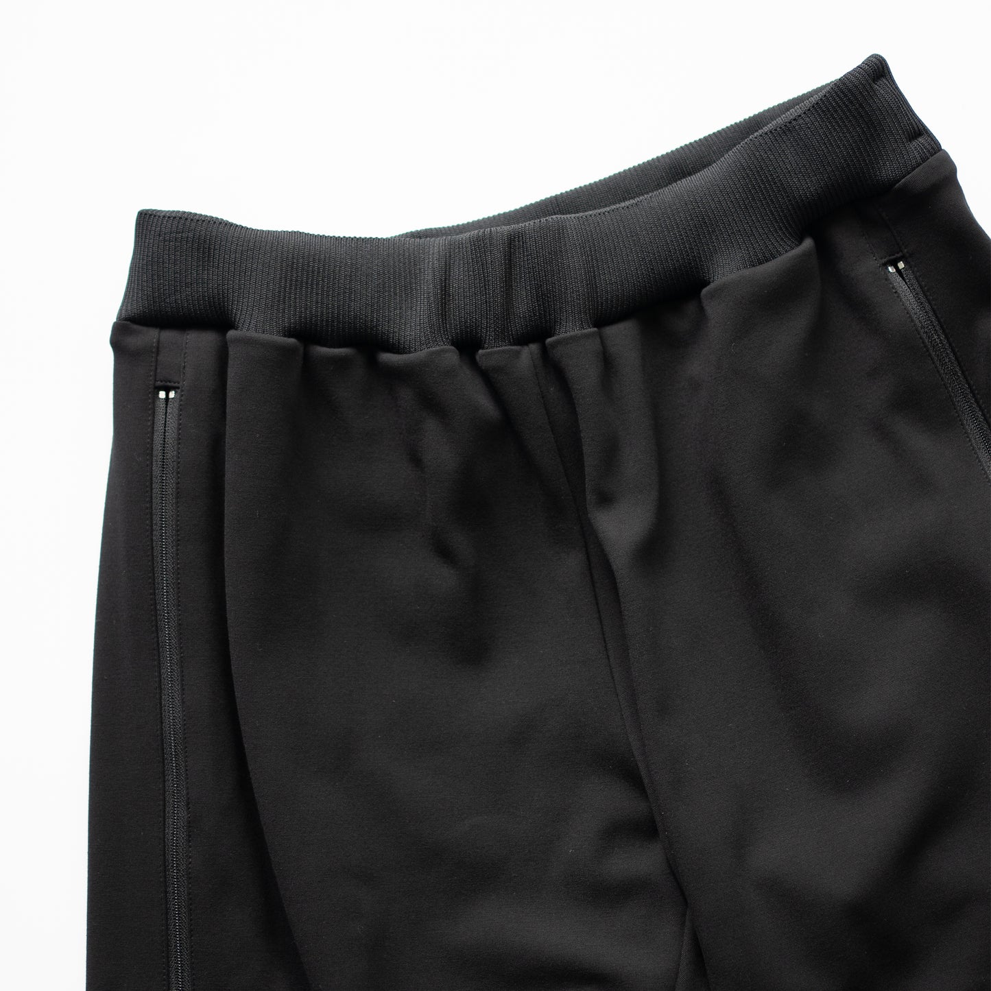 ROTOL/ DOUBLE ZIP TRACK PANTS "BLACK"