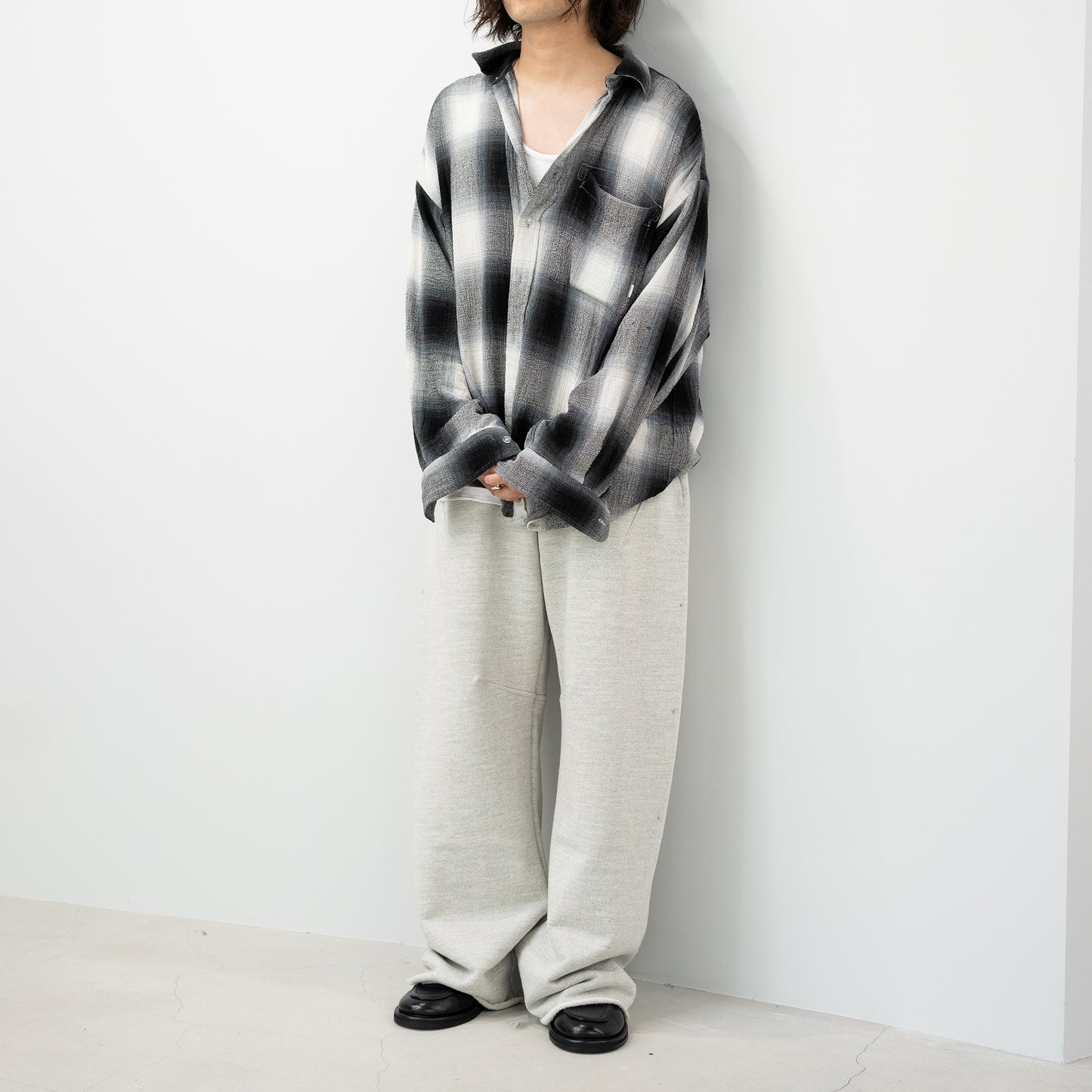 ROTOL/ FOAMORA SWEAT PANTS "HEATHER GRAY"