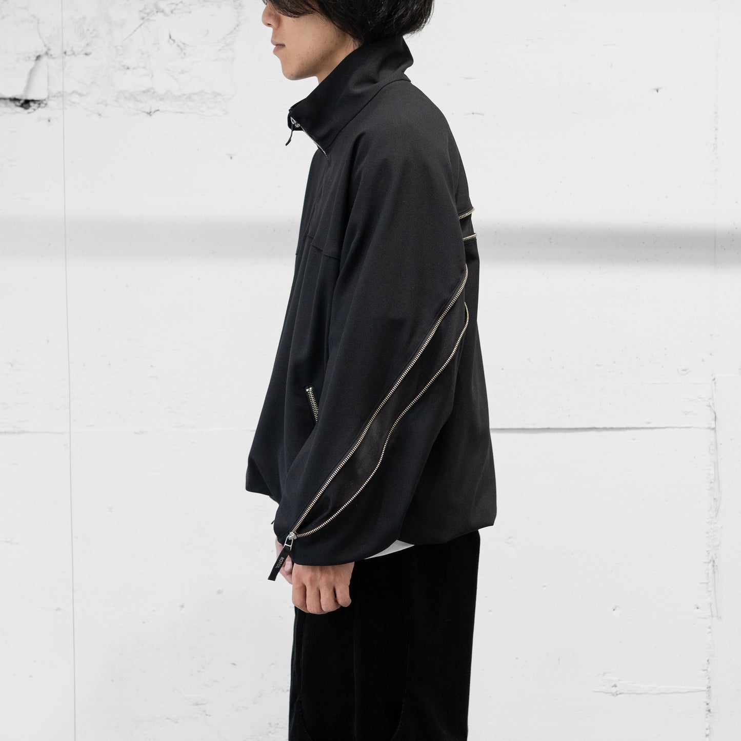 ROTOL/ HALF ZIP PULLOVER "BLACK"