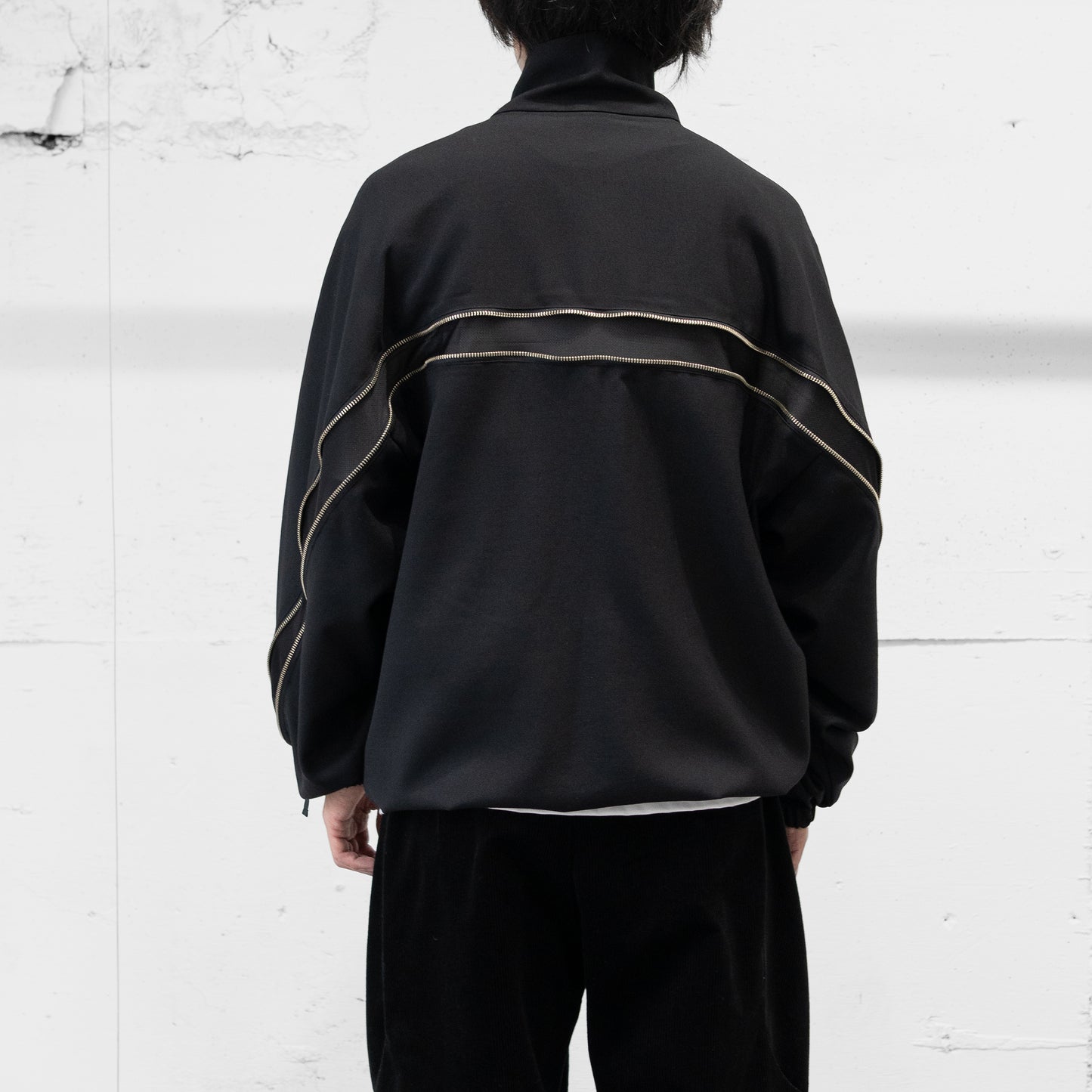 ROTOL/ HALF ZIP PULLOVER "BLACK"