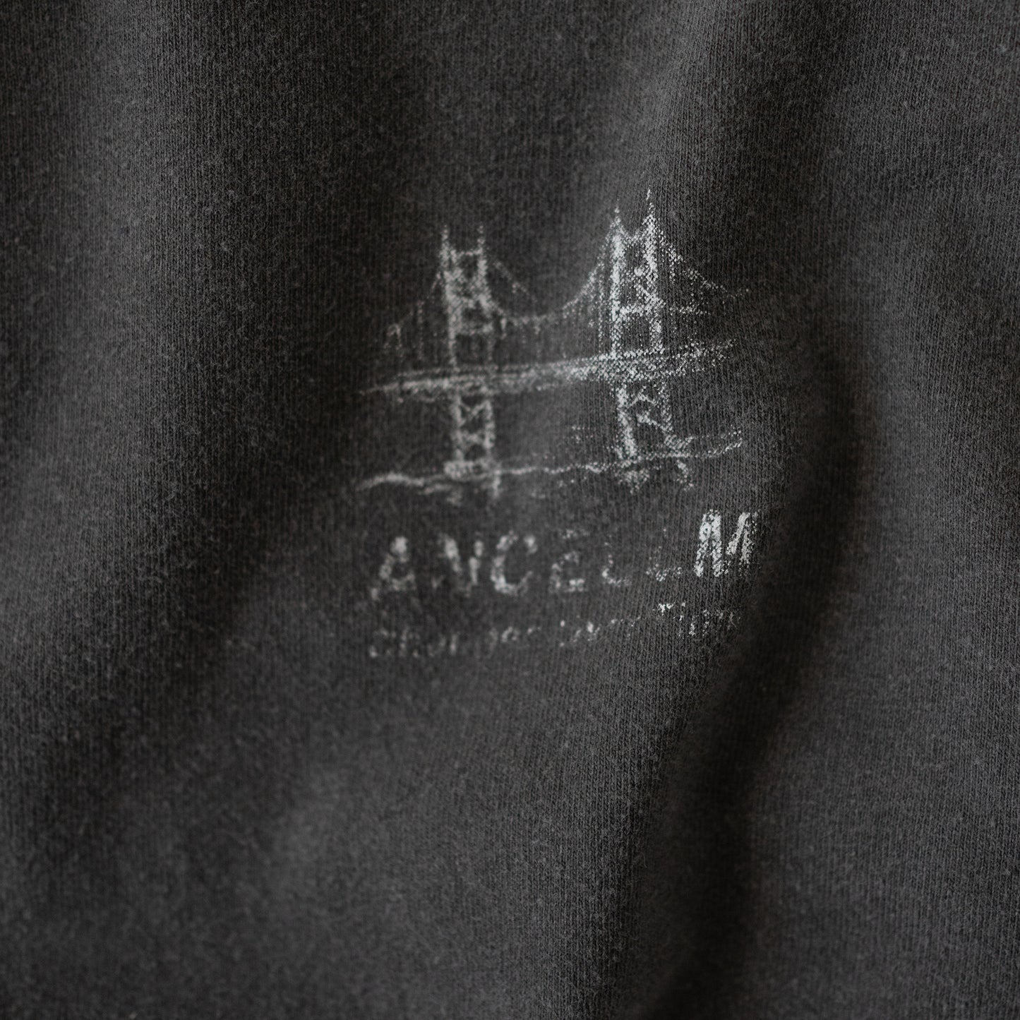 ANCELLM / BRIDGE L/S T-SHIRT "BLACK"