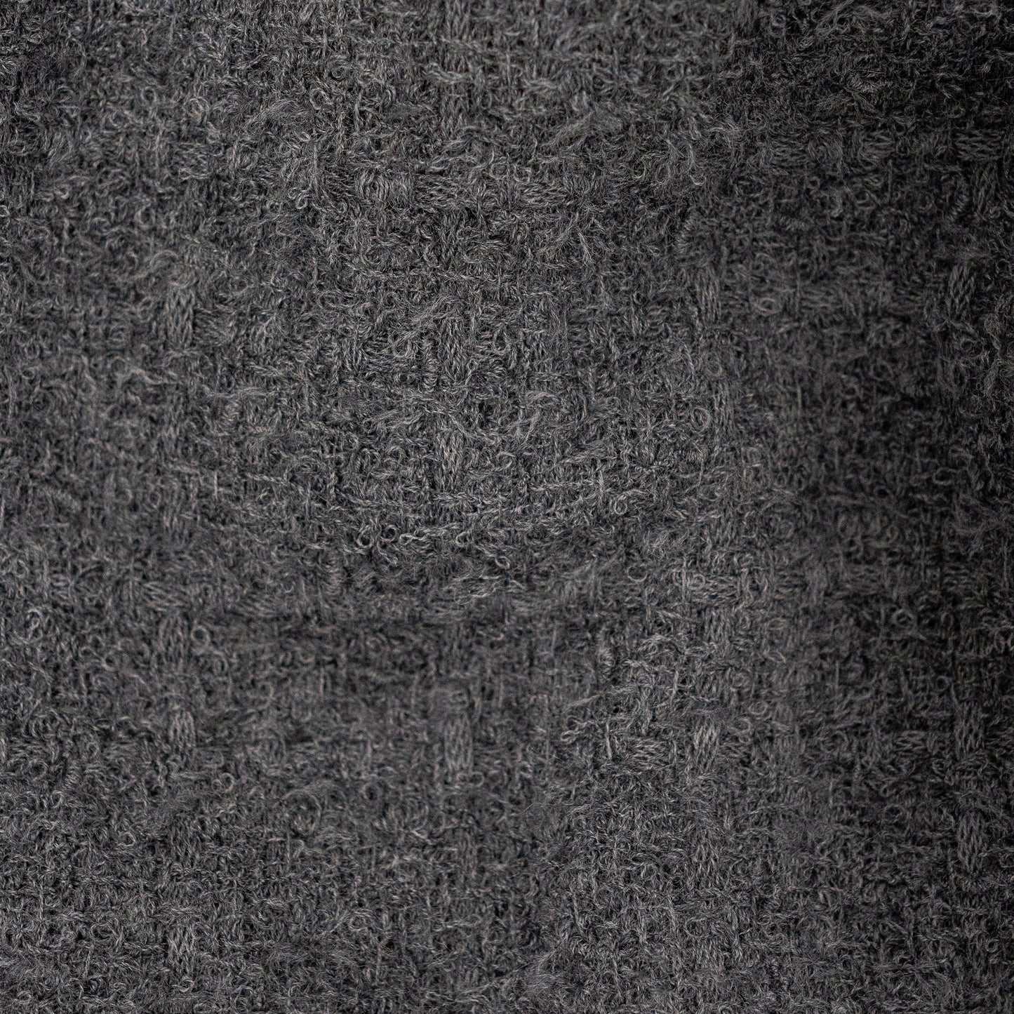 nonnotte/ Draping Elastic In Tuck Wide Trousers "Charcoal Top"