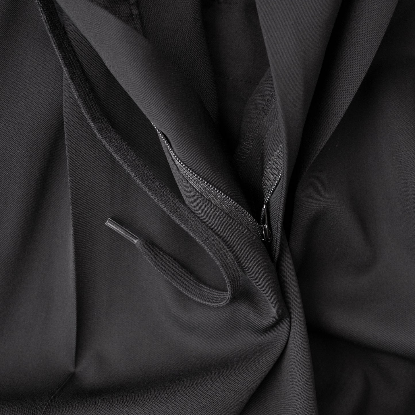 ssstein/ EASY LONG WIDE TROUSERS "BLACK"