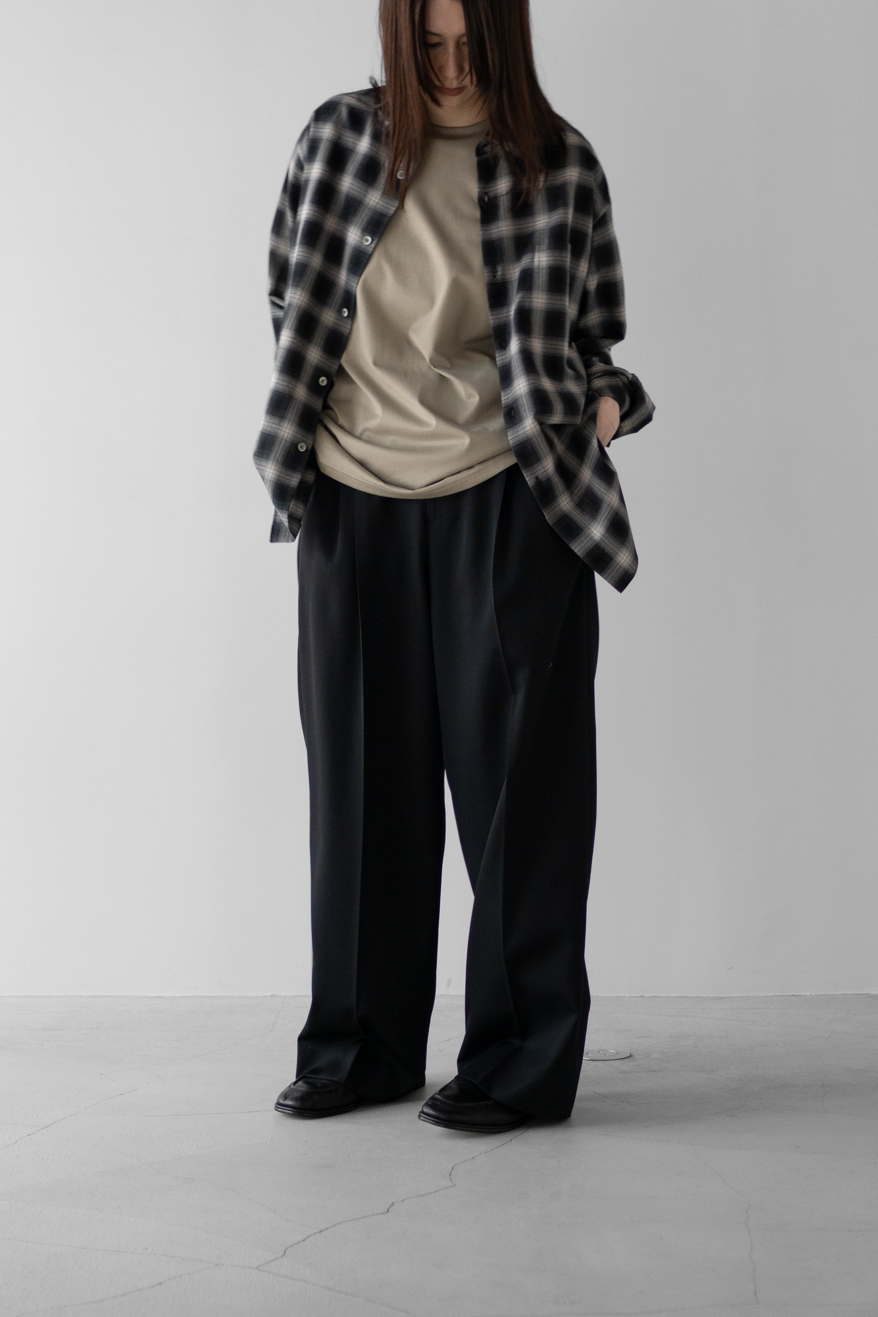 ssstein(シュタイン)/ EASY LONG WIDE TROUSERS 