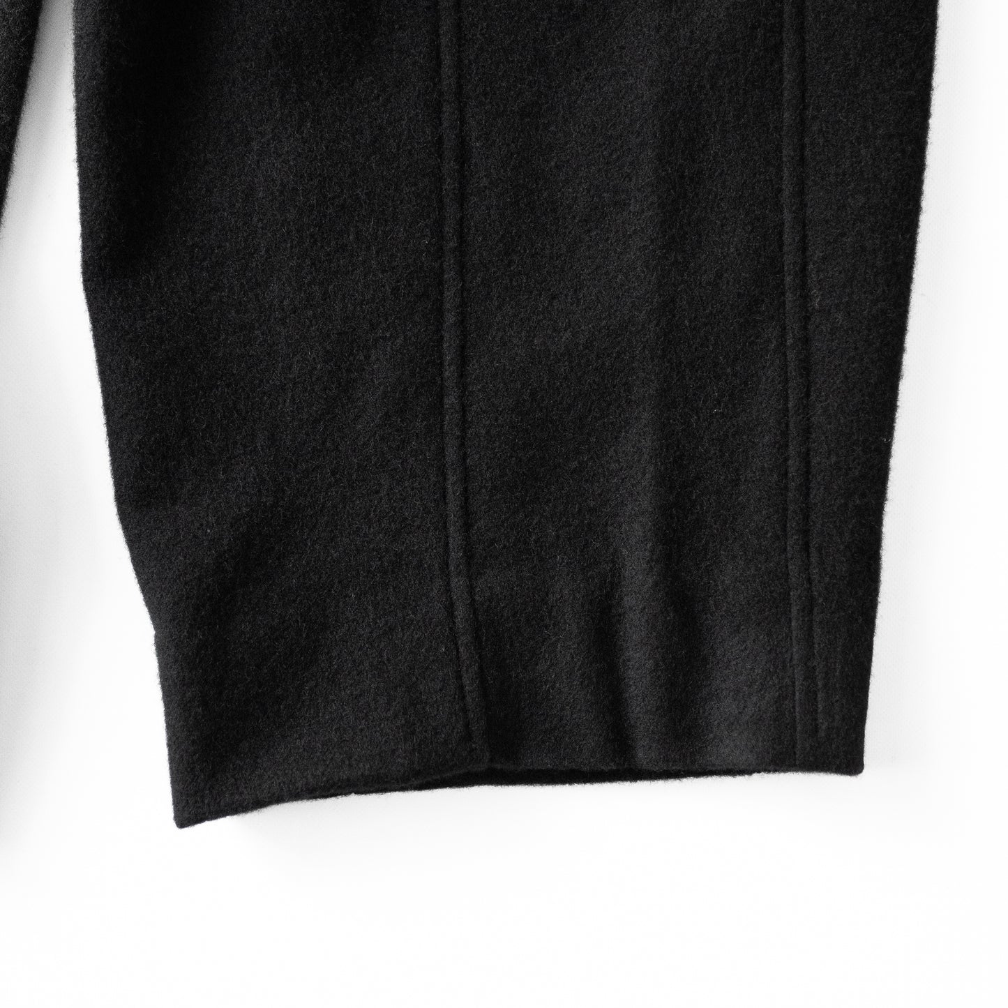 ssstein/ WOOL/CASHMERE FLEECE EASY TWIST TROUSERS "BLACK"