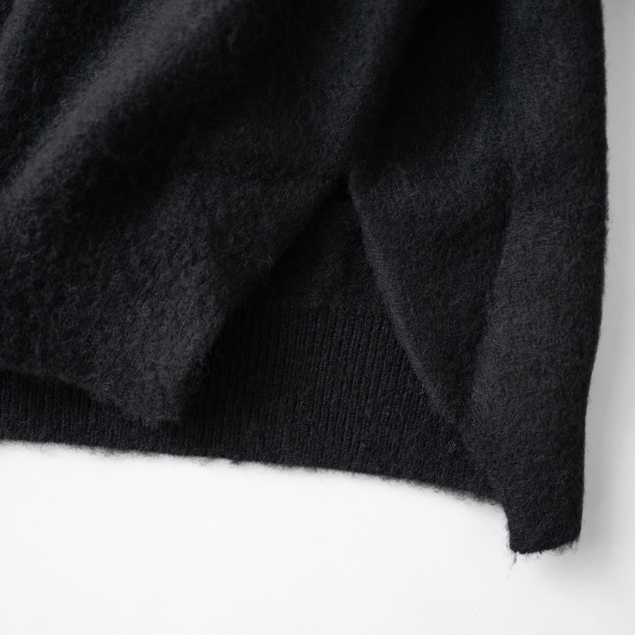 ssstein(シュタイン)/ WOOL/ALPACA MILLED KNIT CREW NECK LS