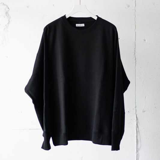 AFTERHOURS / BENDING LINE SWEAT SHIRT "BLACK"