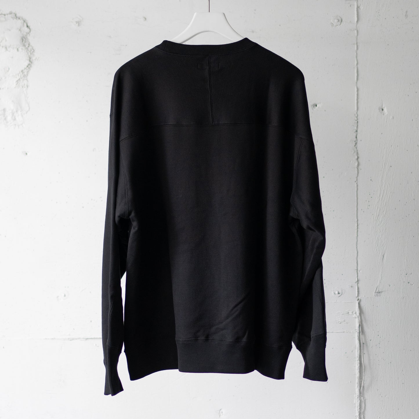 AFTERHOURS / BENDING LINE SWEAT SHIRT "BLACK"