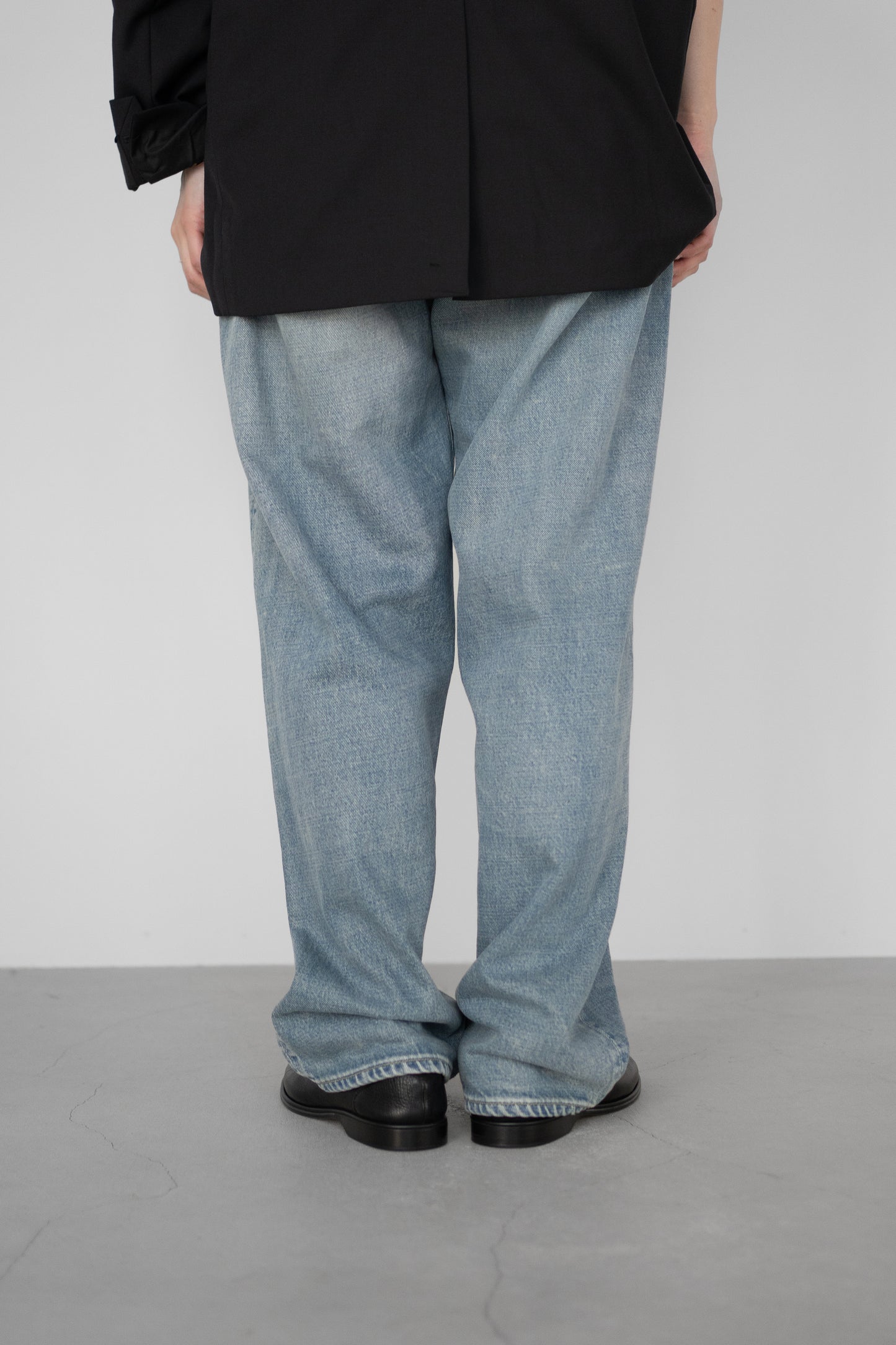 ssstein/ OVERSIZE FIT DENIM PANTS "INDIGO"
