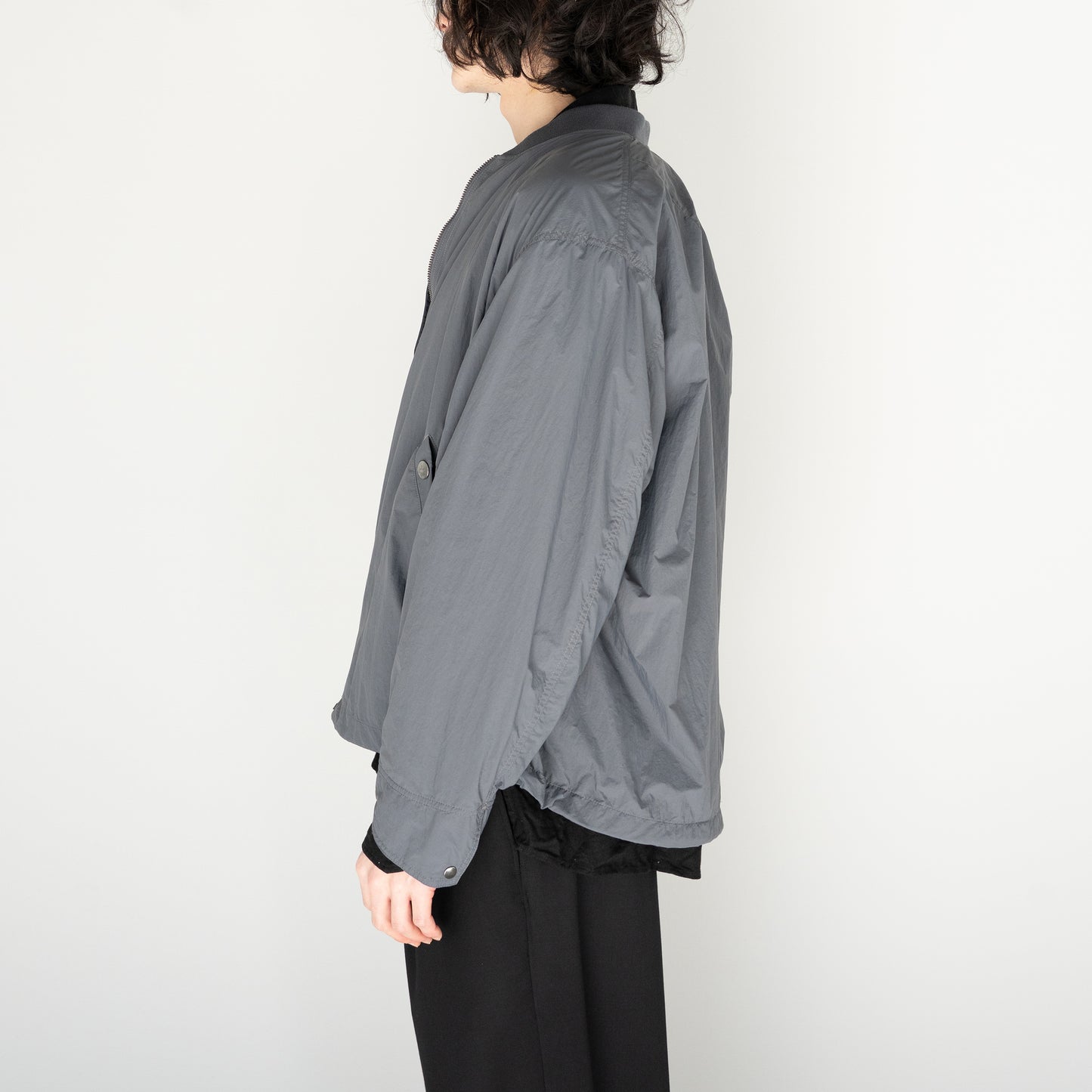 Antwort / NYLON FLIGHT JACKET "GREY"