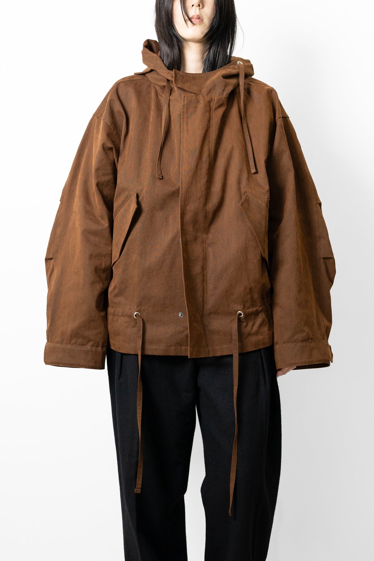 SAGE NATION / Aviemore Parka "Bark Brown"