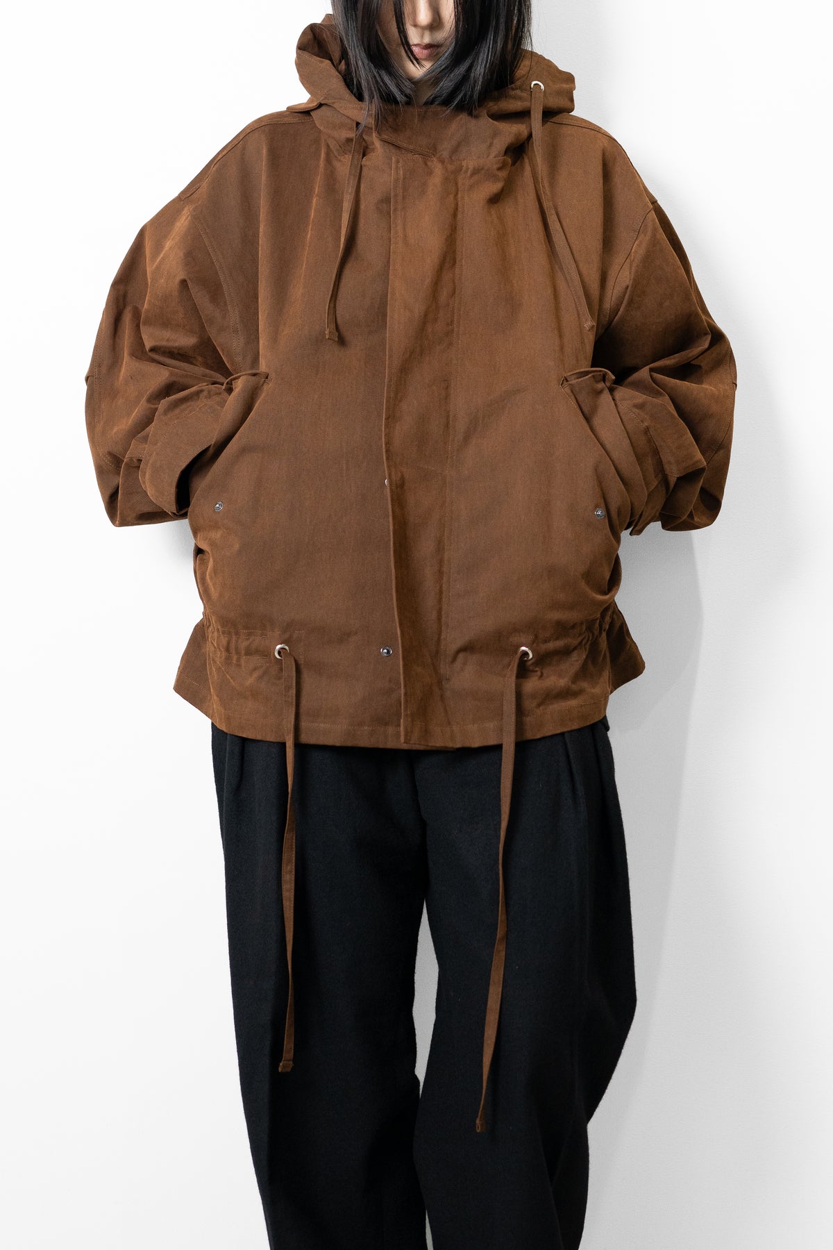 SAGE NATION / Aviemore Parka "Bark Brown"
