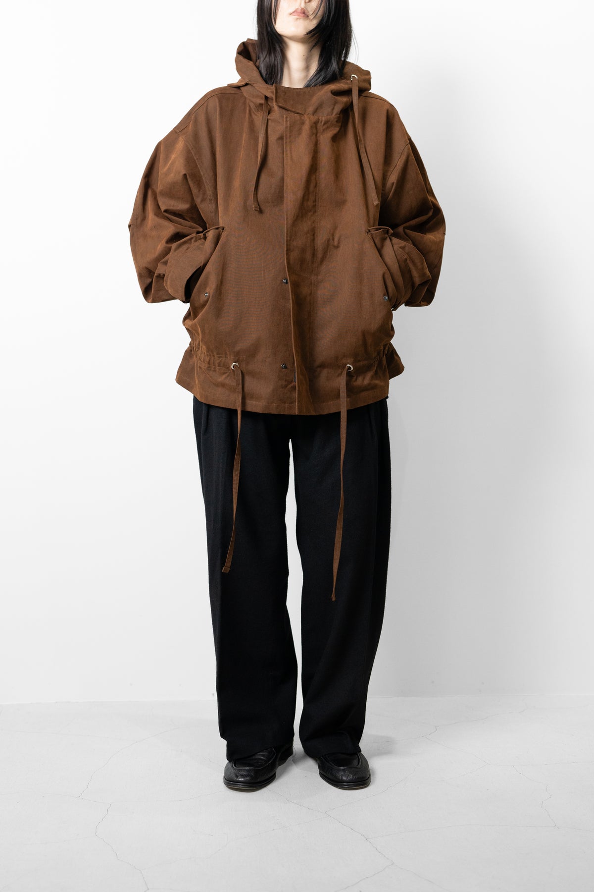 SAGE NATION / Aviemore Parka "Bark Brown"